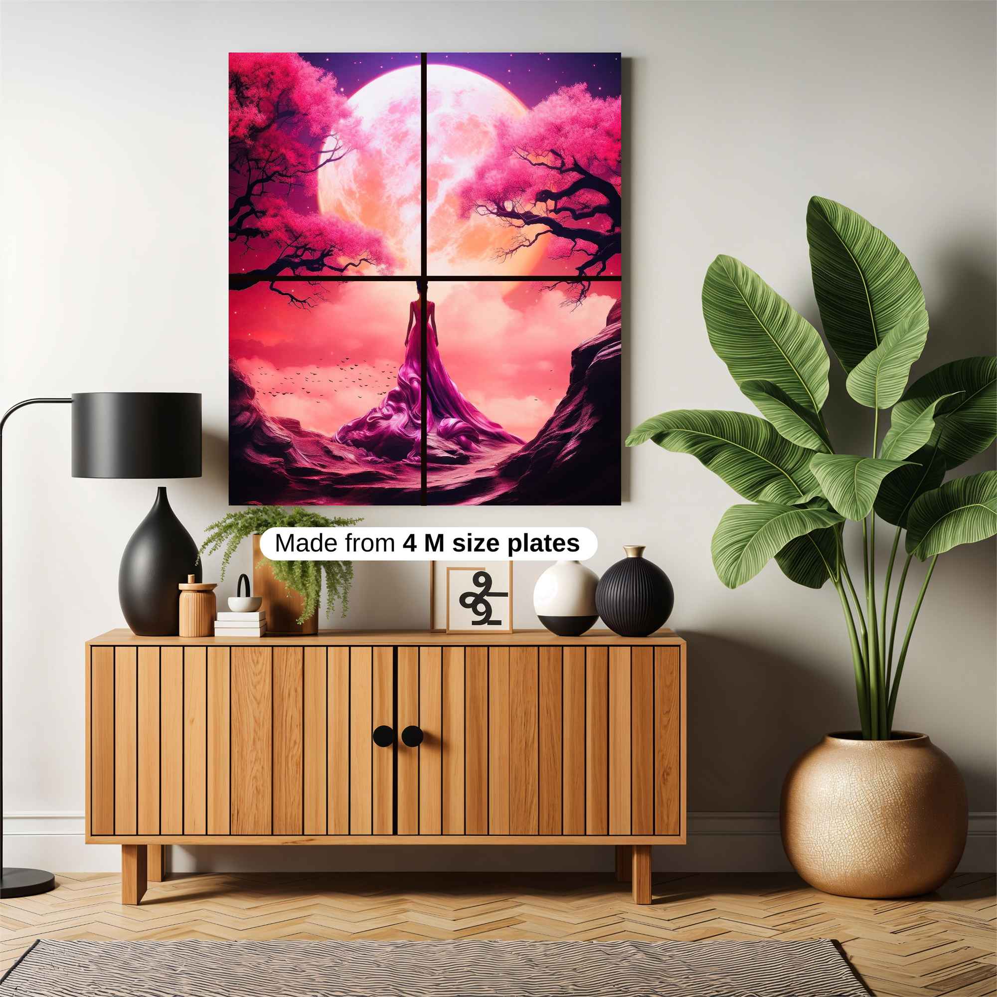 Moonlit Serenity Safe Wall Magnetic / M