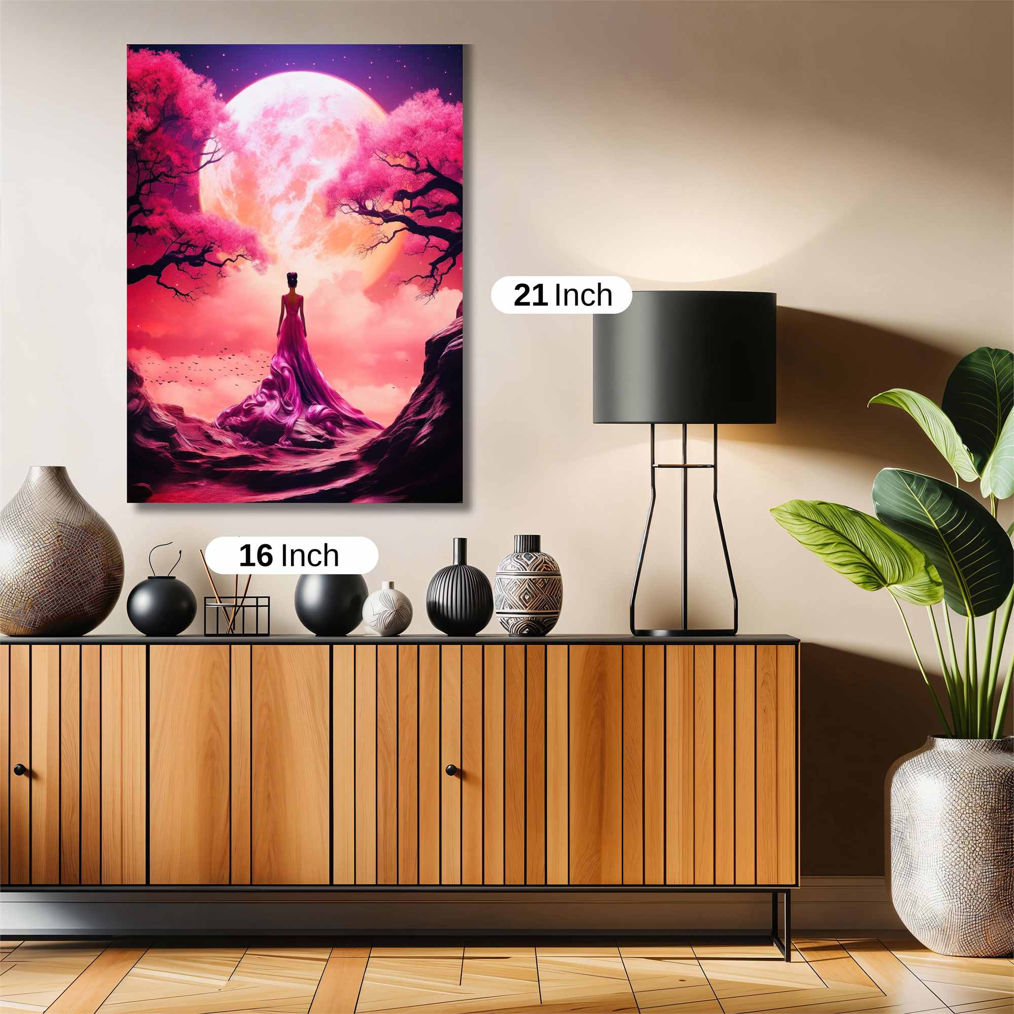 Moonlit Serenity Safe Wall Magnetic / M