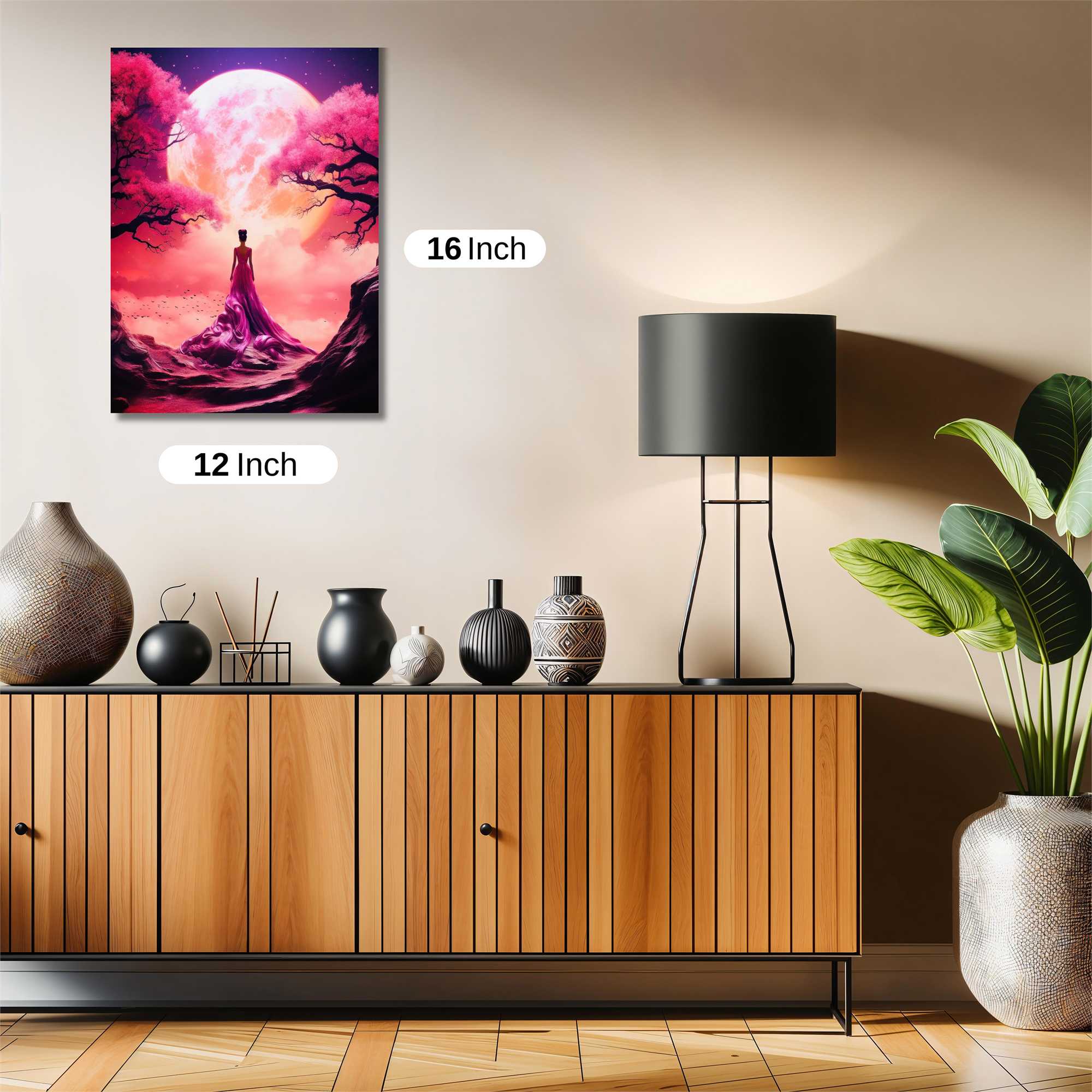 Moonlit Serenity Safe Wall Magnetic / M