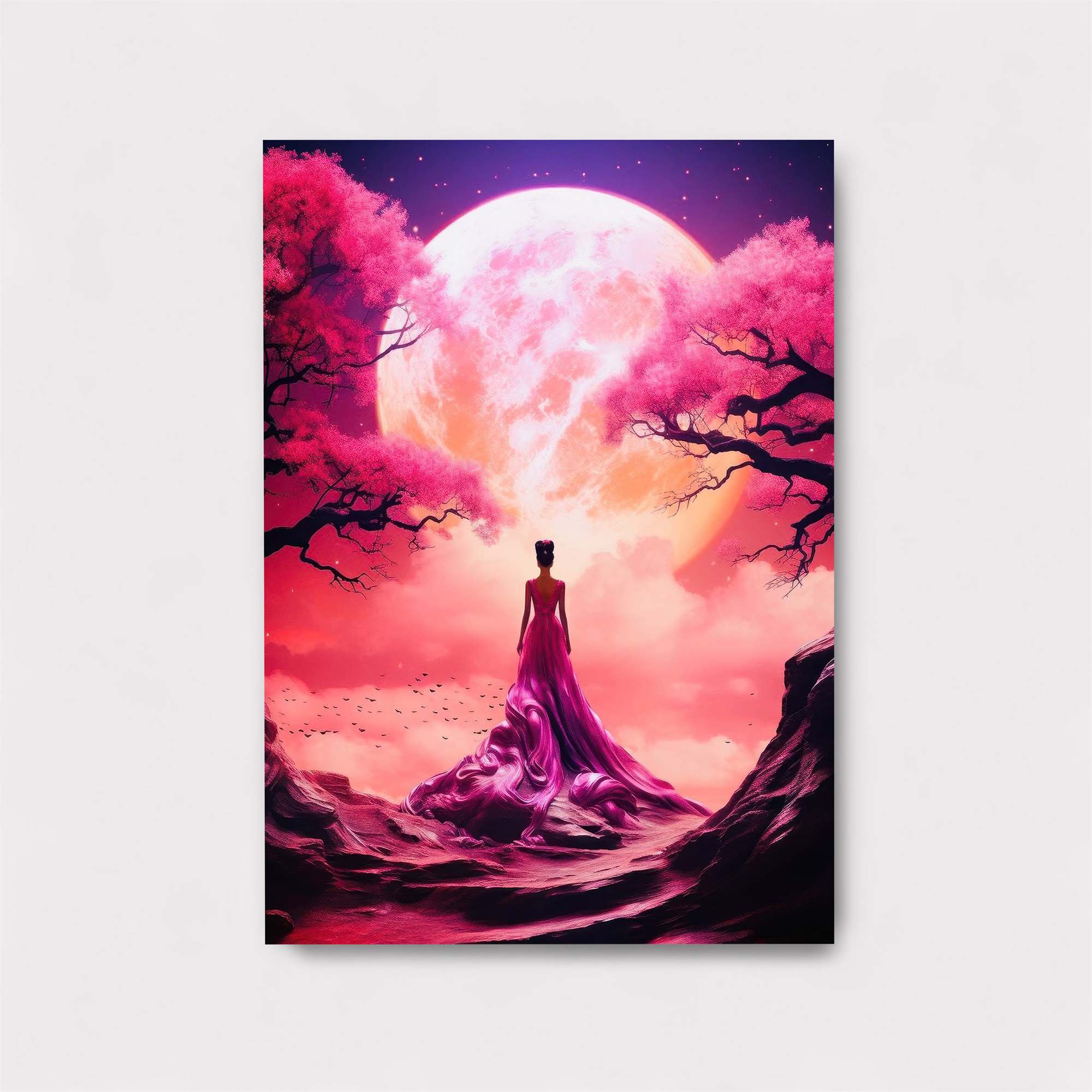 Moonlit Serenity Safe Wall Magnetic / M