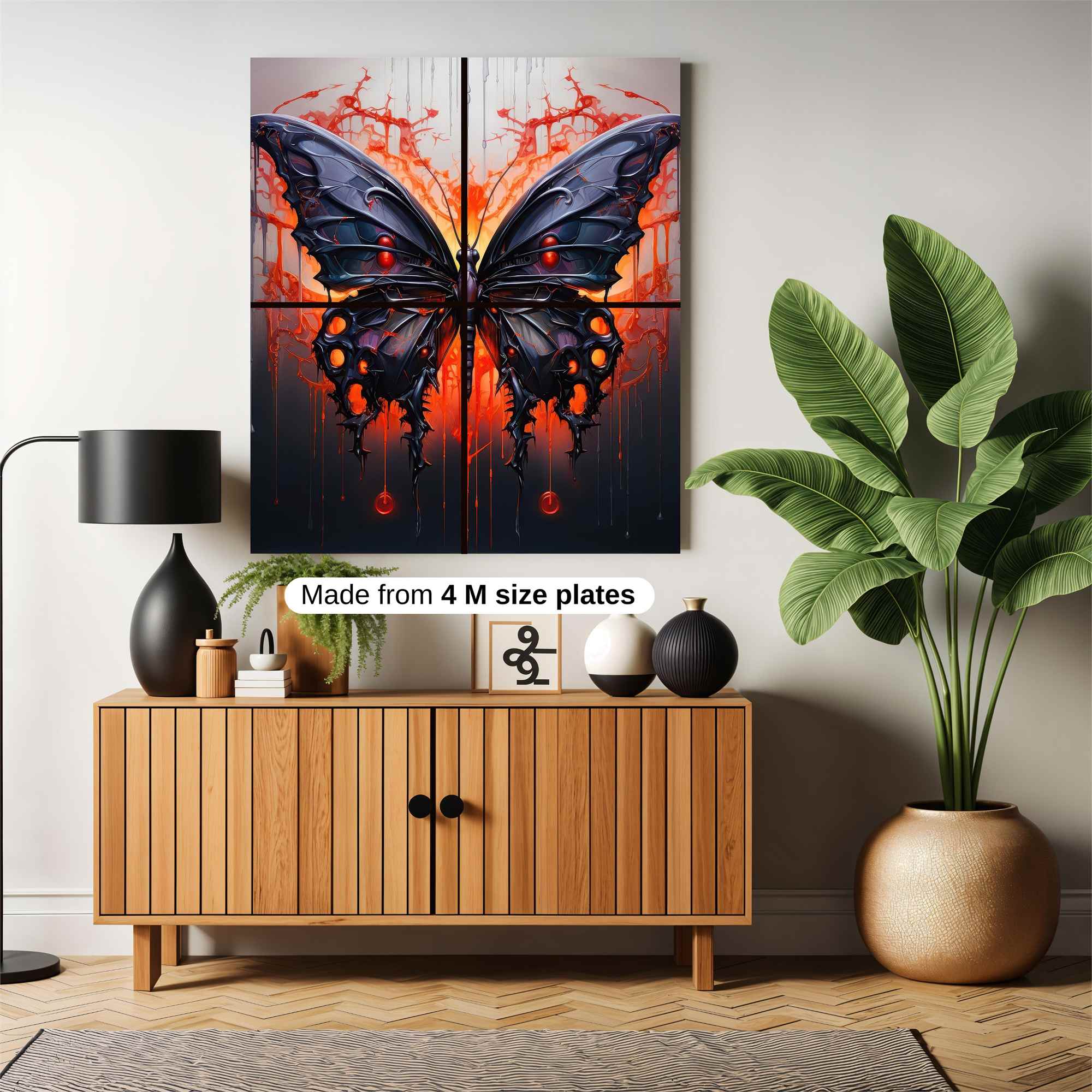 Dark Elegance Safe Wall Magnetic / M