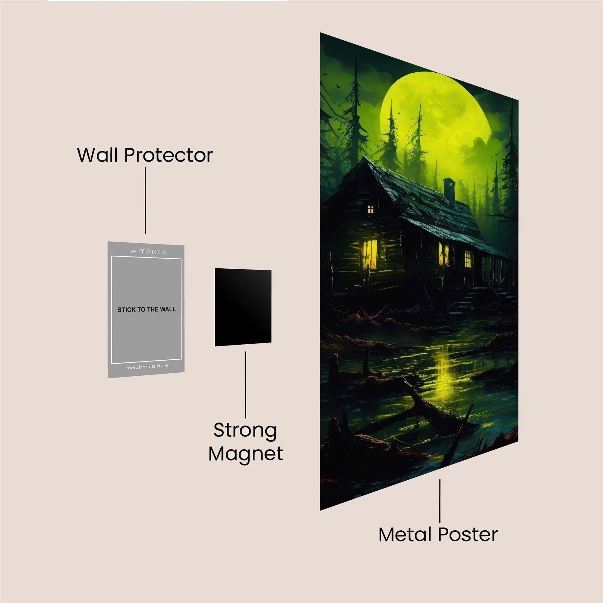Cabin Enigma Safe Wall Magnetic / M