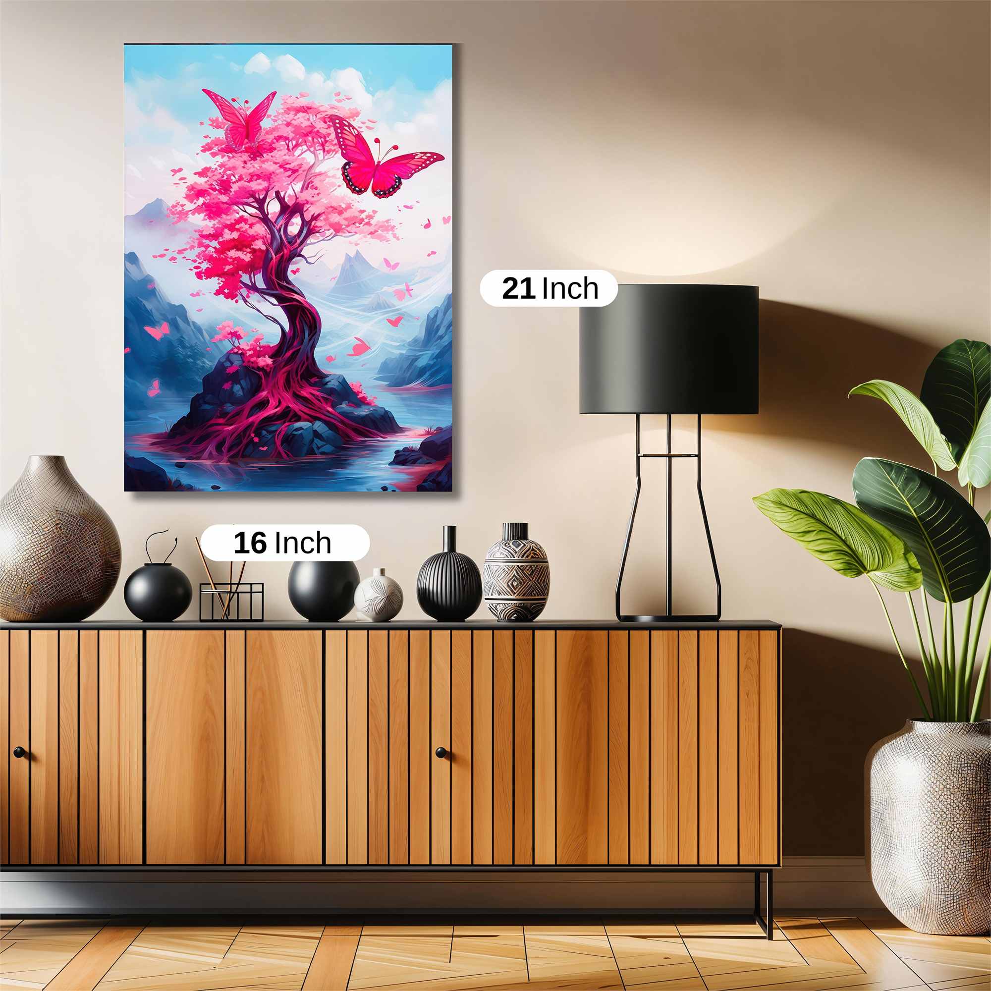 Butterfly Serenity Safe Wall Magnetic / M