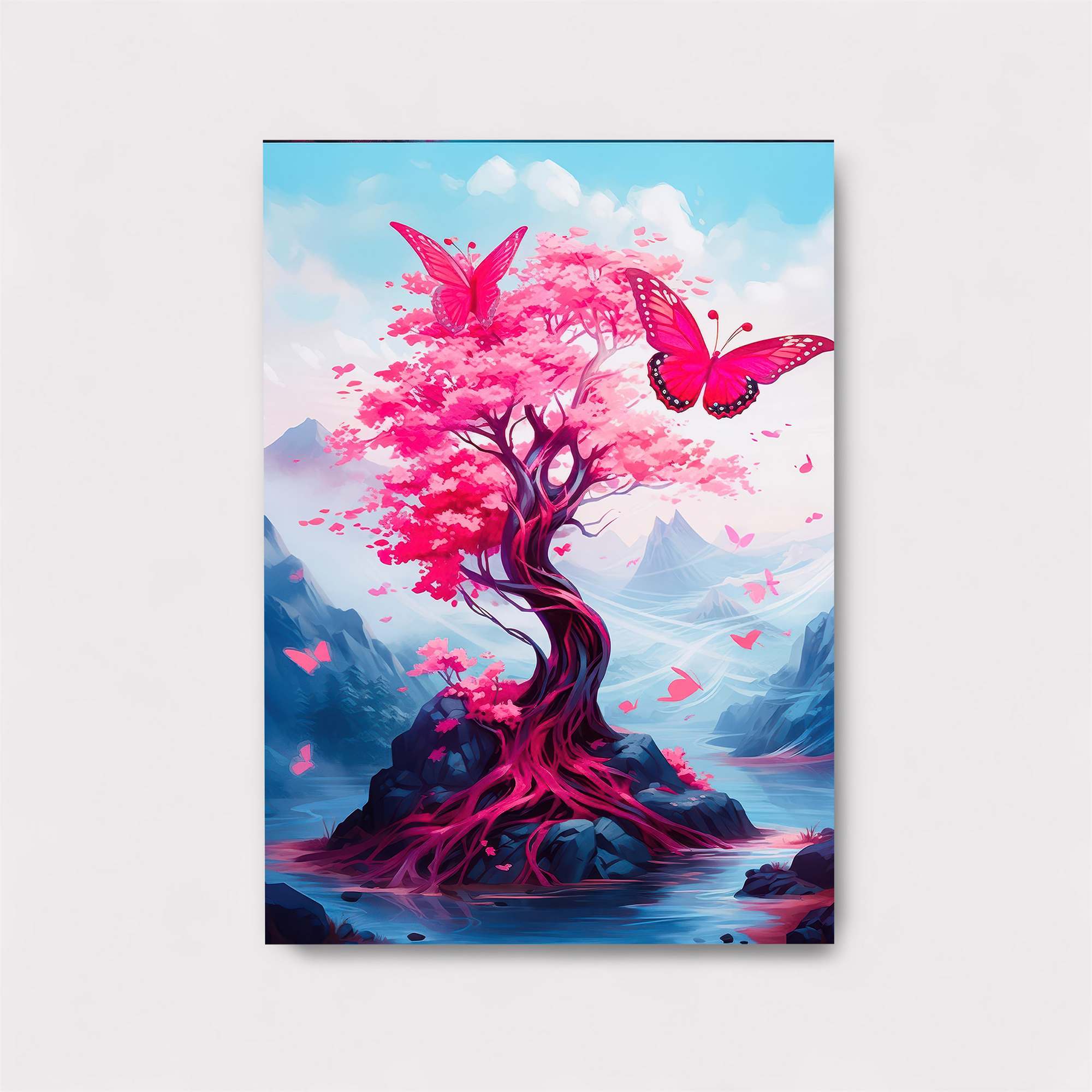 Butterfly Serenity Safe Wall Magnetic / M