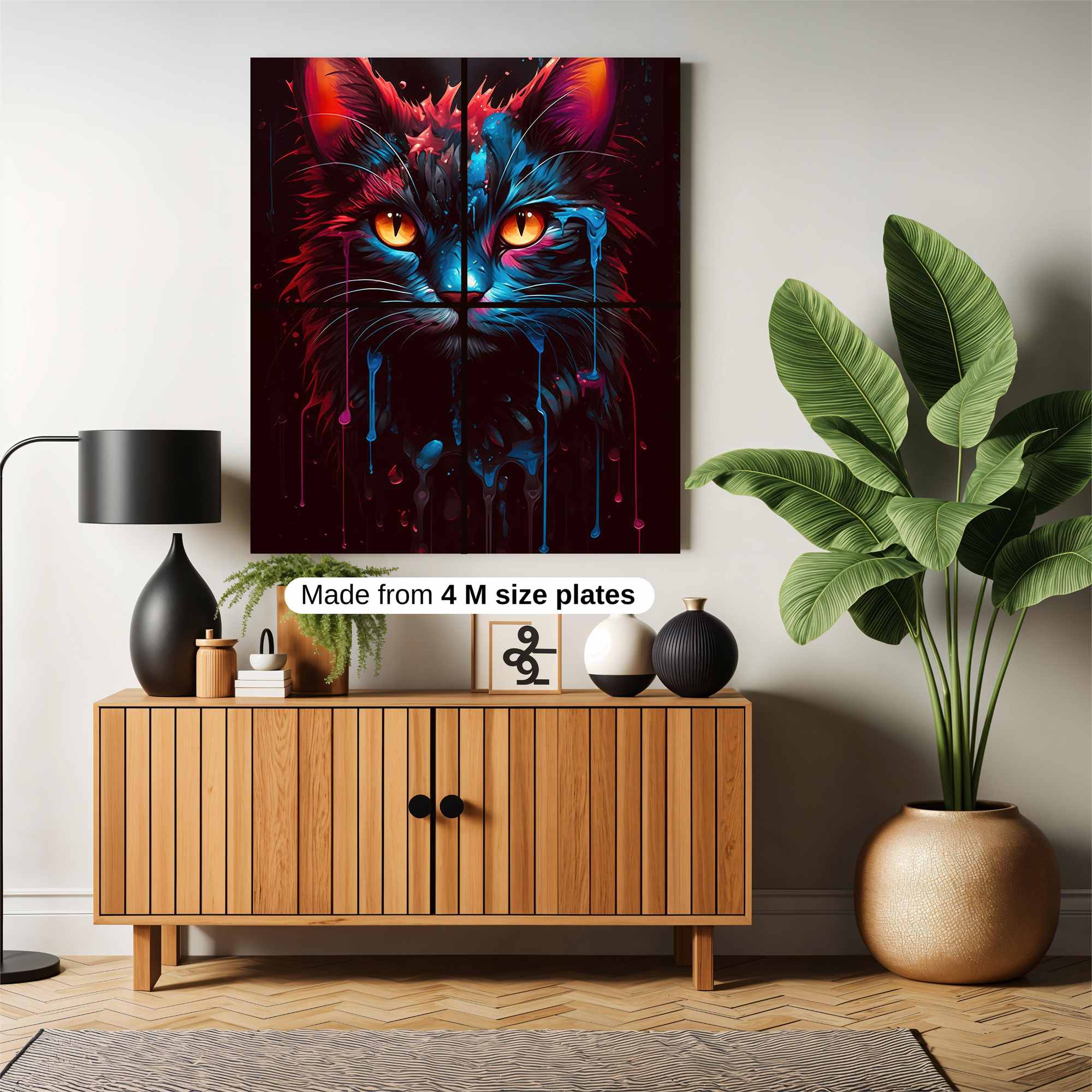 Neon Enigma Safe Wall Magnetic / M