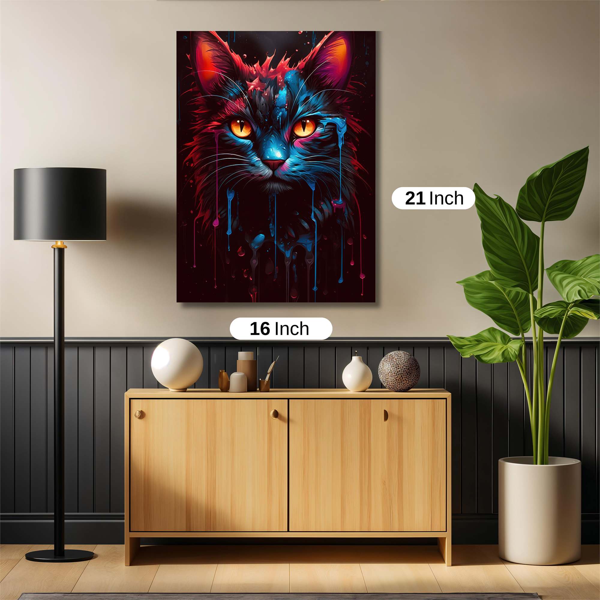 Neon Enigma Safe Wall Magnetic / M