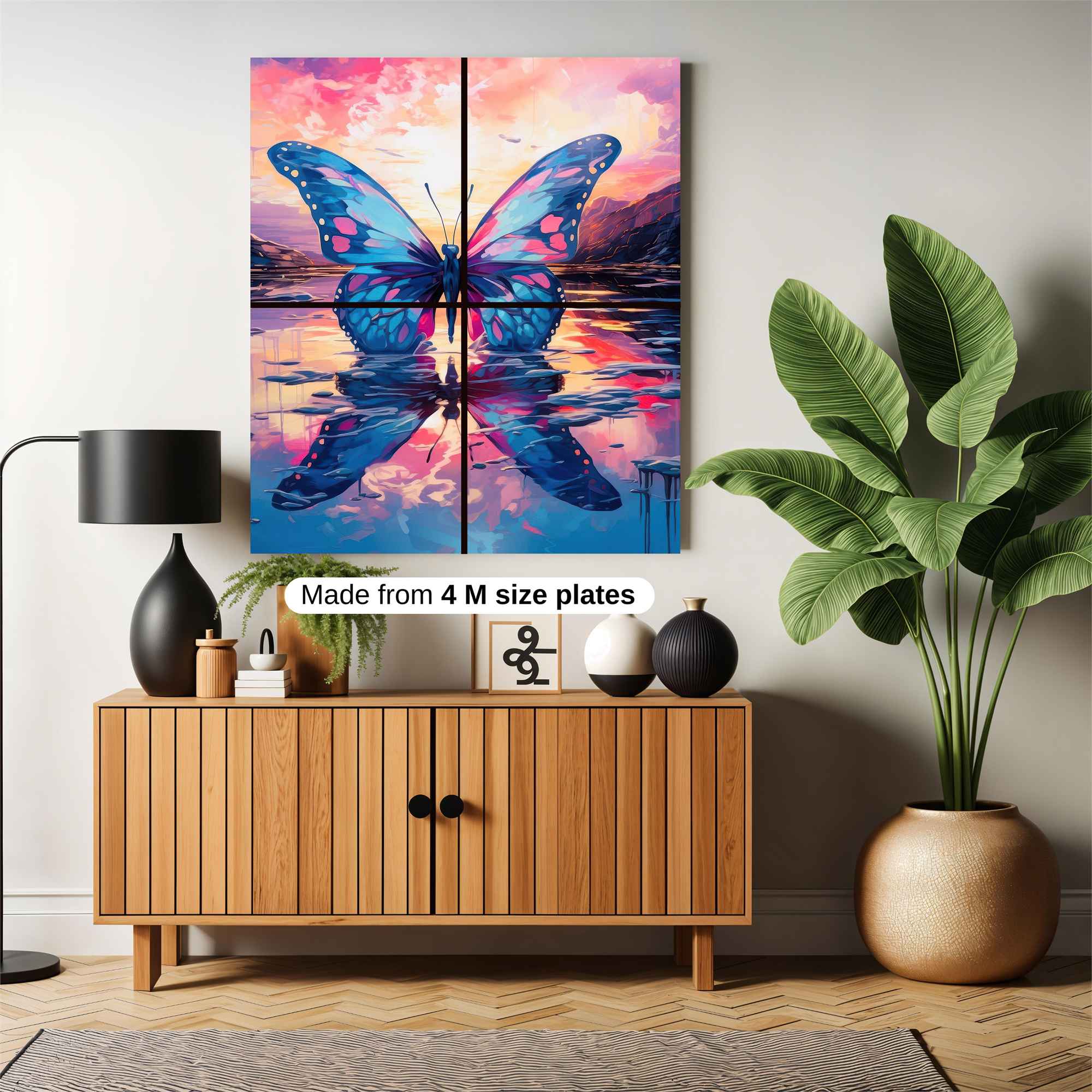 Butterfly Serenity Safe Wall Magnetic / M