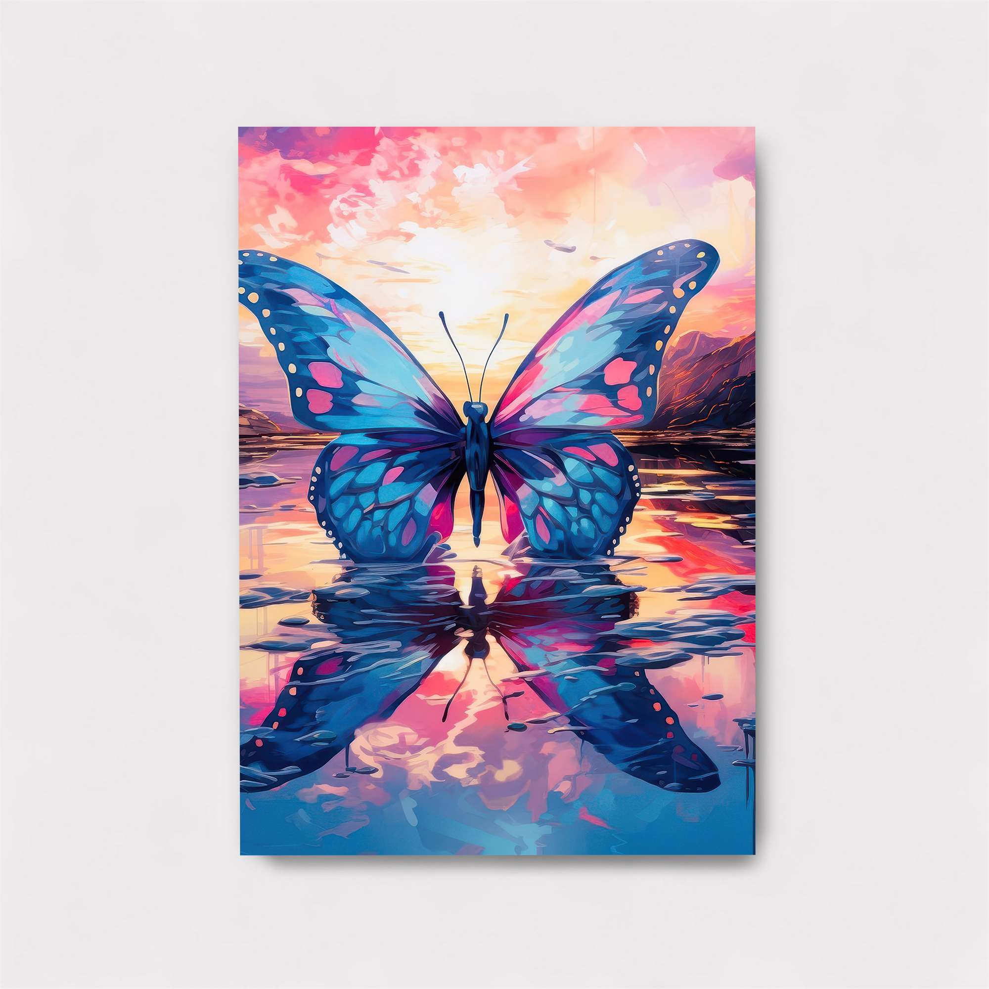 Butterfly Serenity Safe Wall Magnetic / M