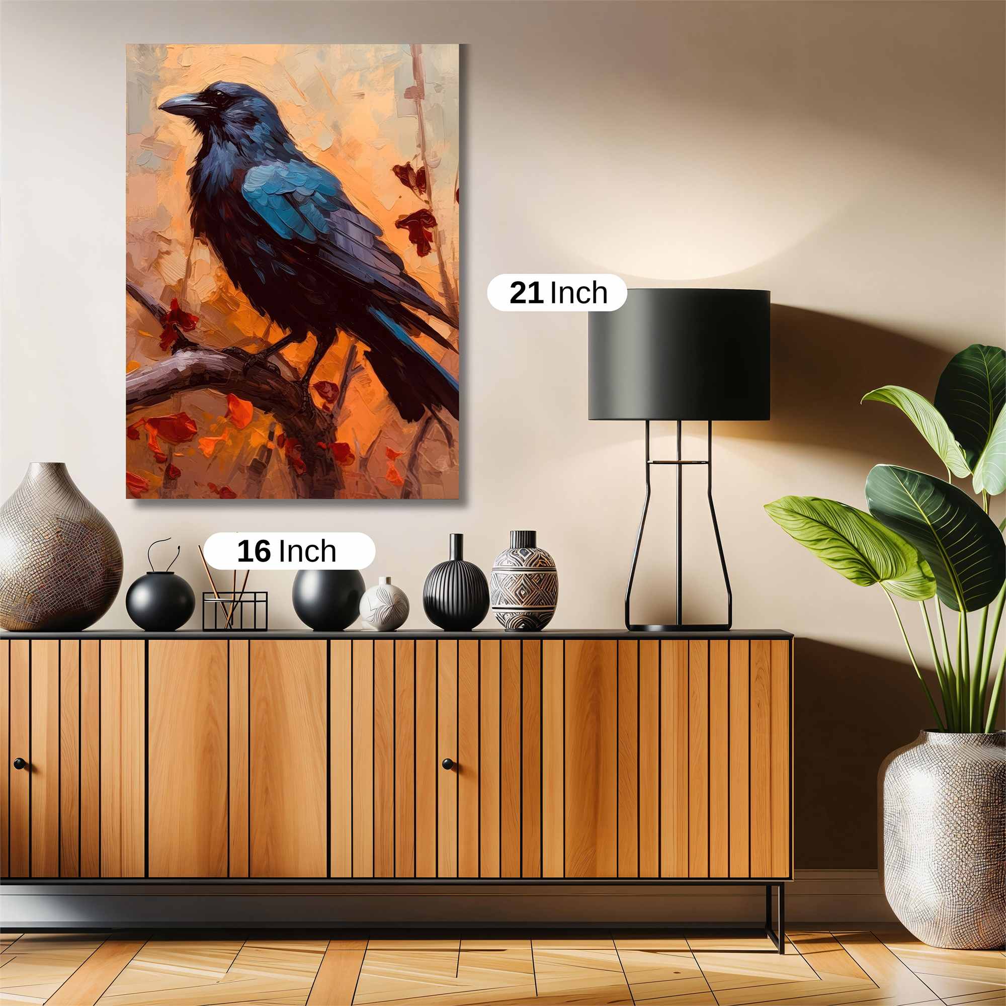 Raven Twilight Safe Wall Magnetic / M