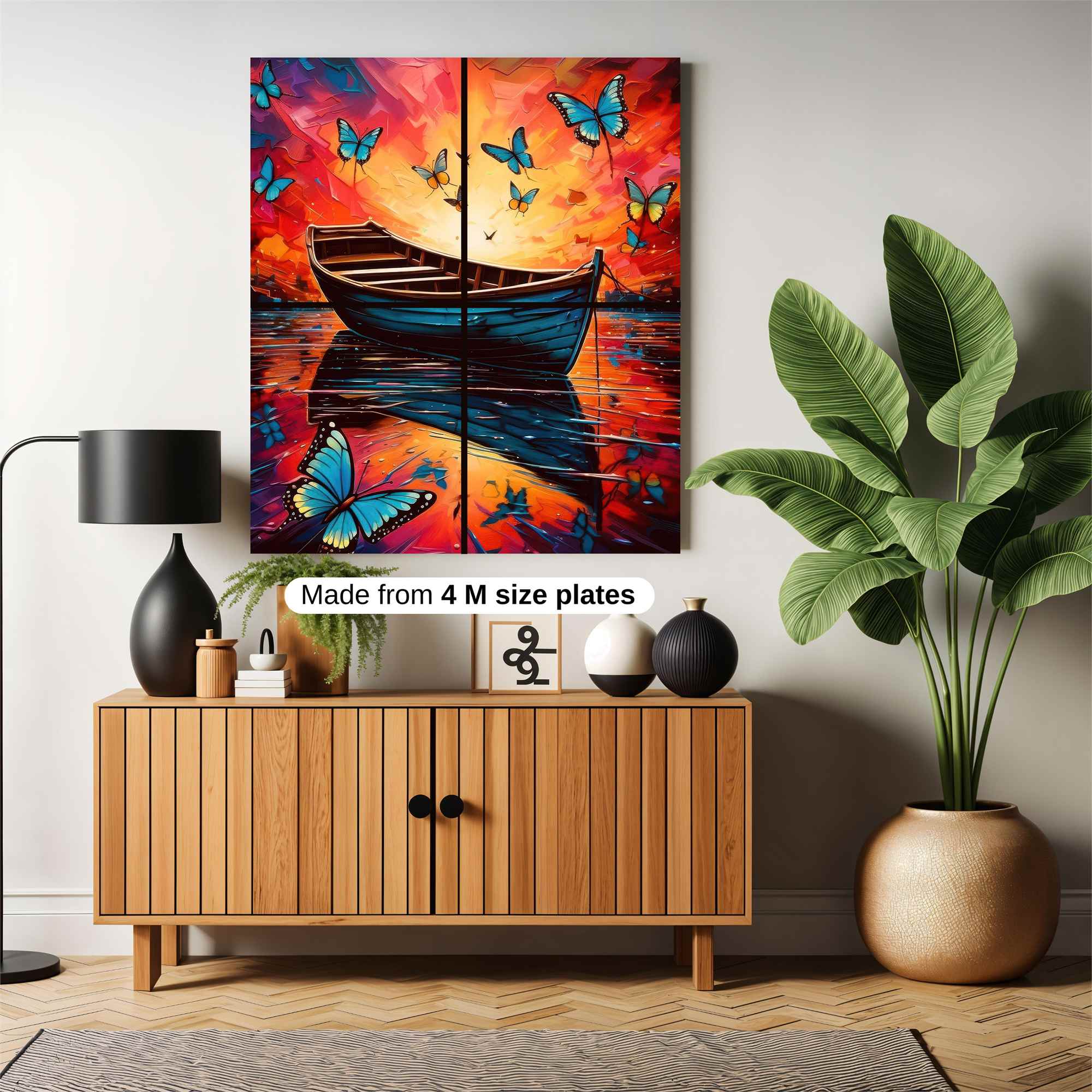 Butterfly Serenity Safe Wall Magnetic / M