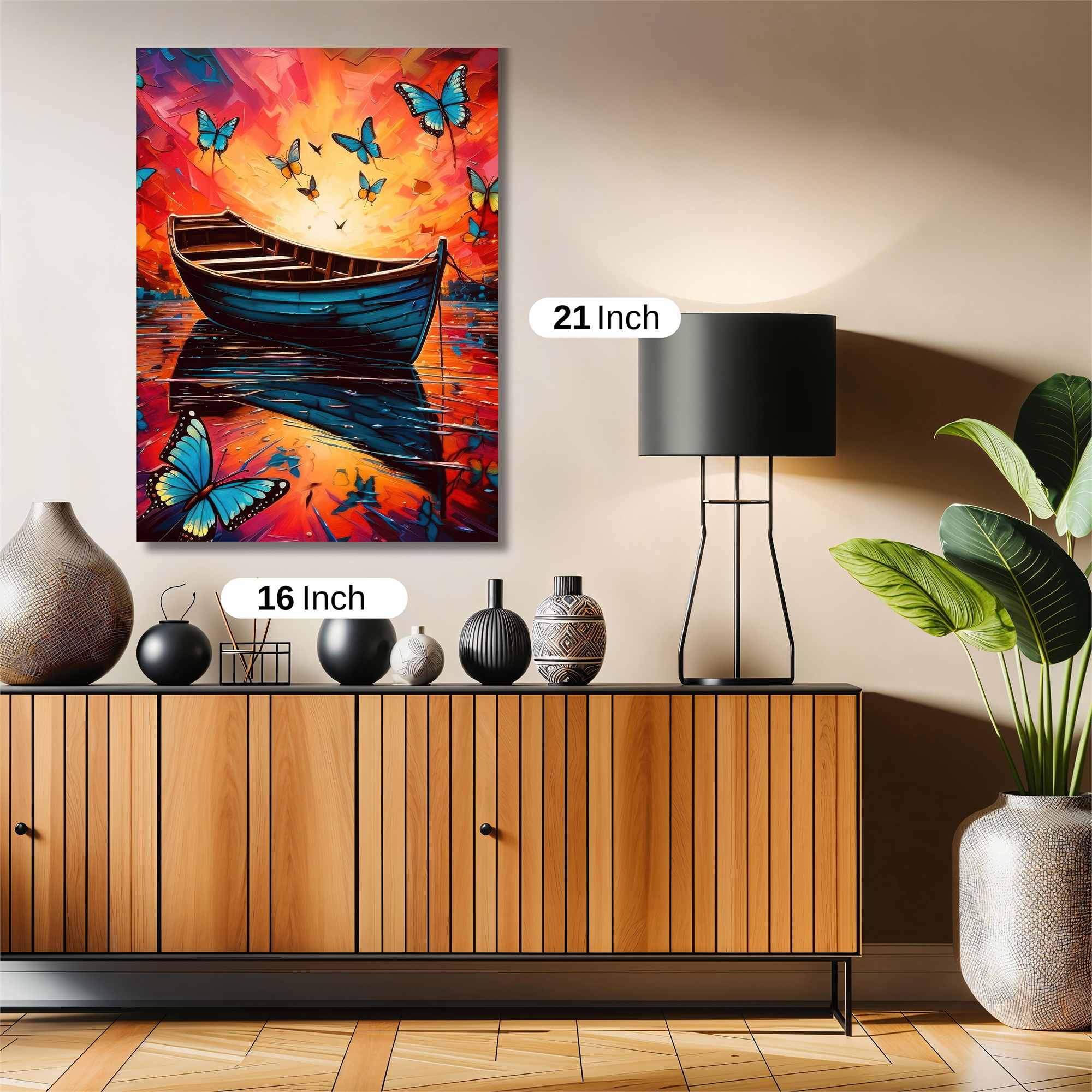 Butterfly Serenity Safe Wall Magnetic / M