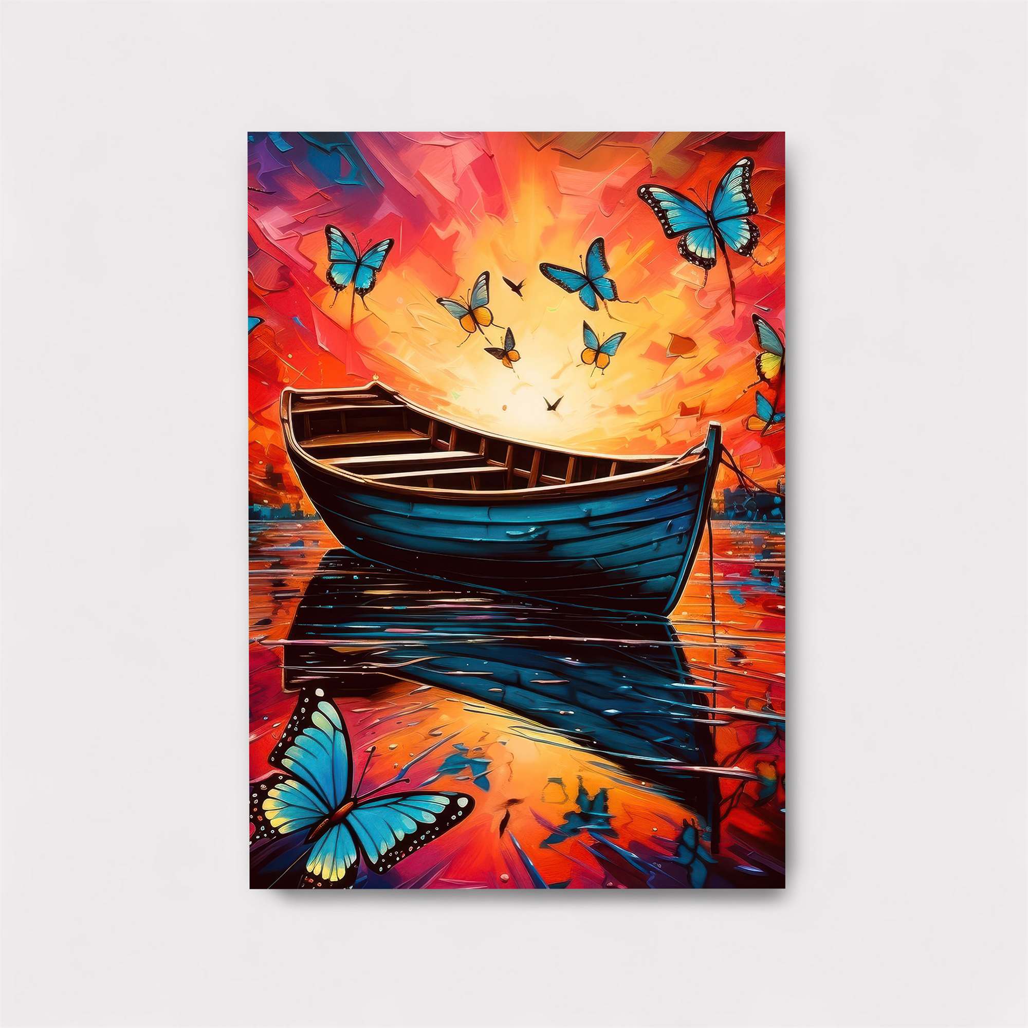 Butterfly Serenity Safe Wall Magnetic / M
