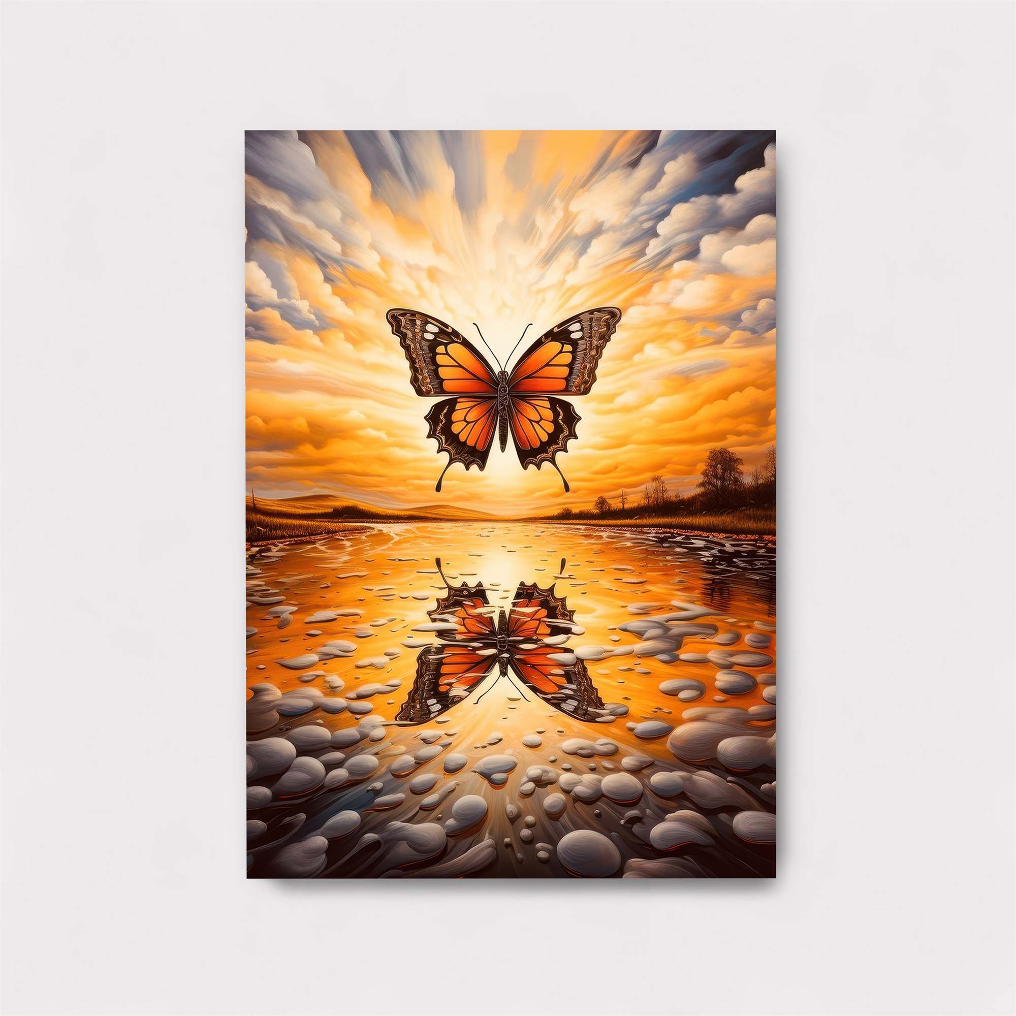 Butterfly Radiance Safe Wall Magnetic / M