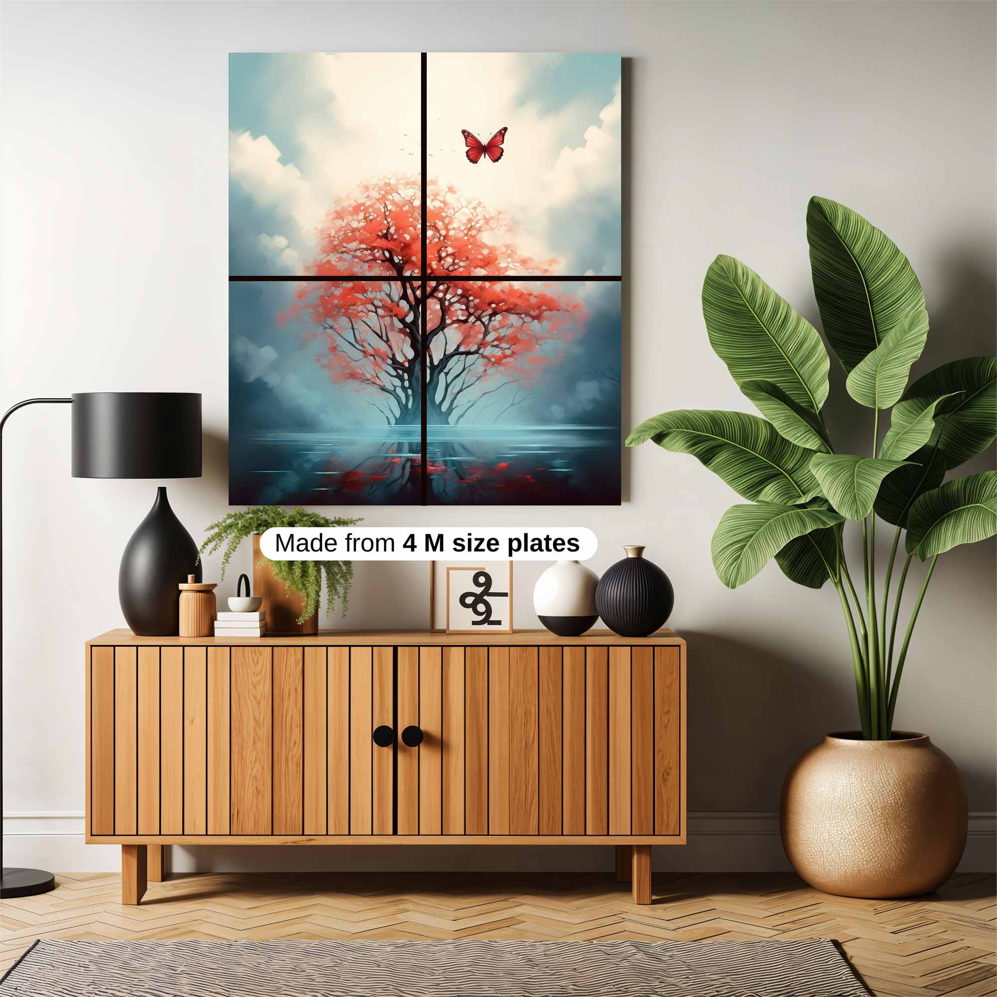 Butterfly Serenity Safe Wall Magnetic / M