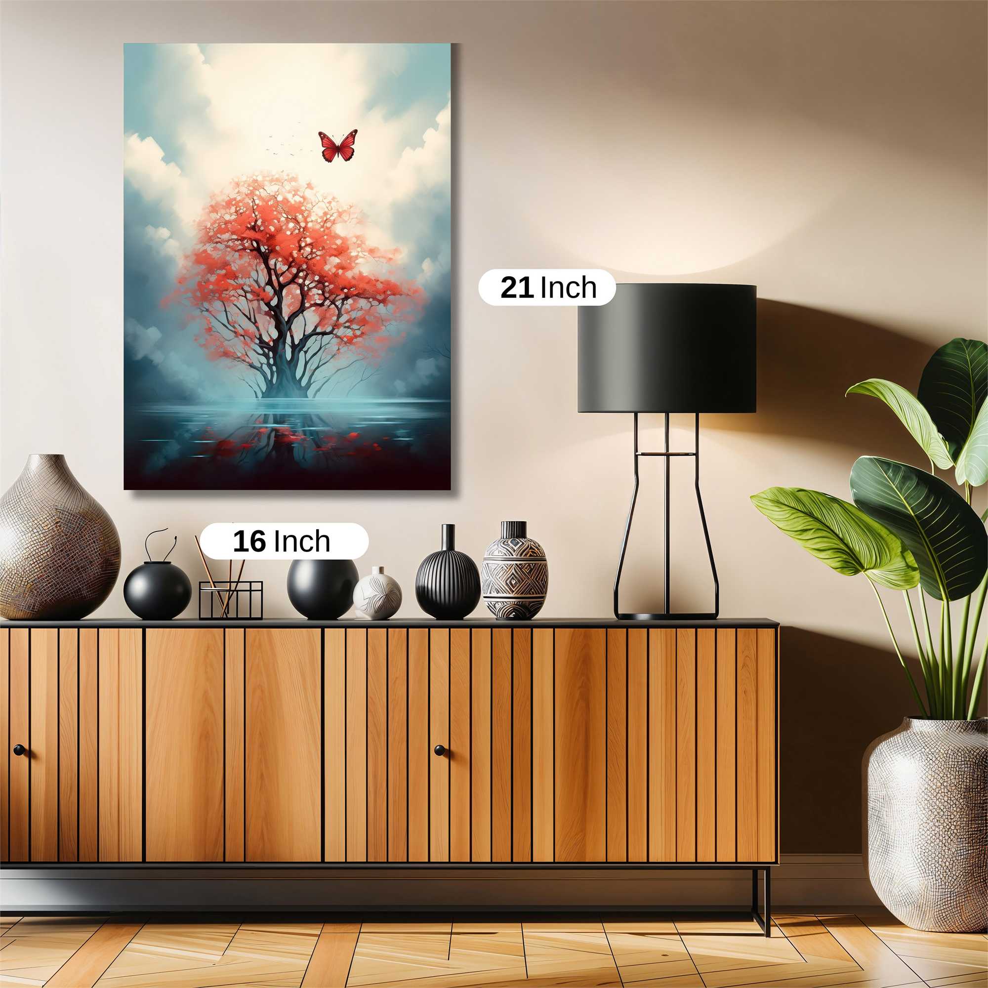 Butterfly Serenity Safe Wall Magnetic / M