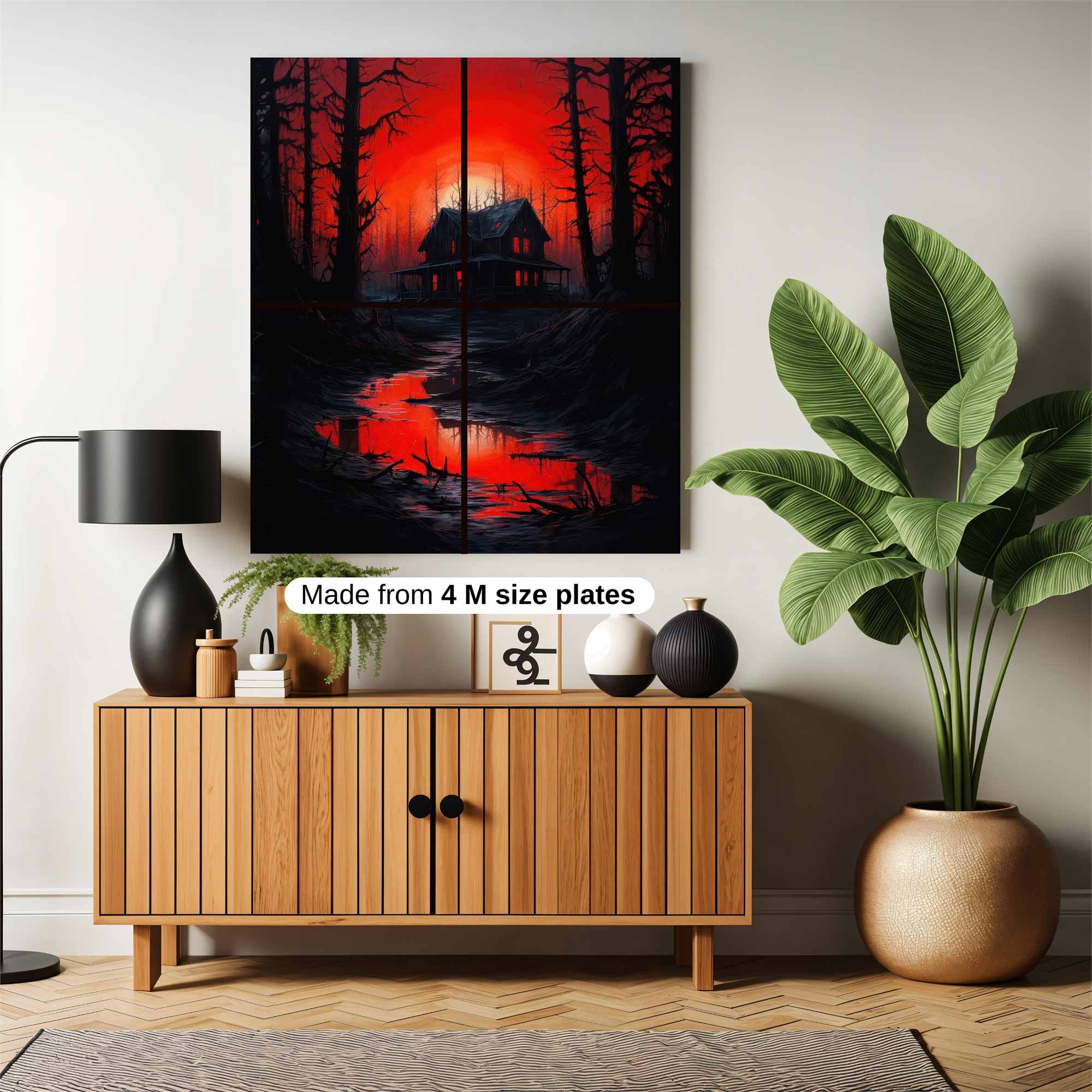 Cabin Gloom Safe Wall Magnetic / M