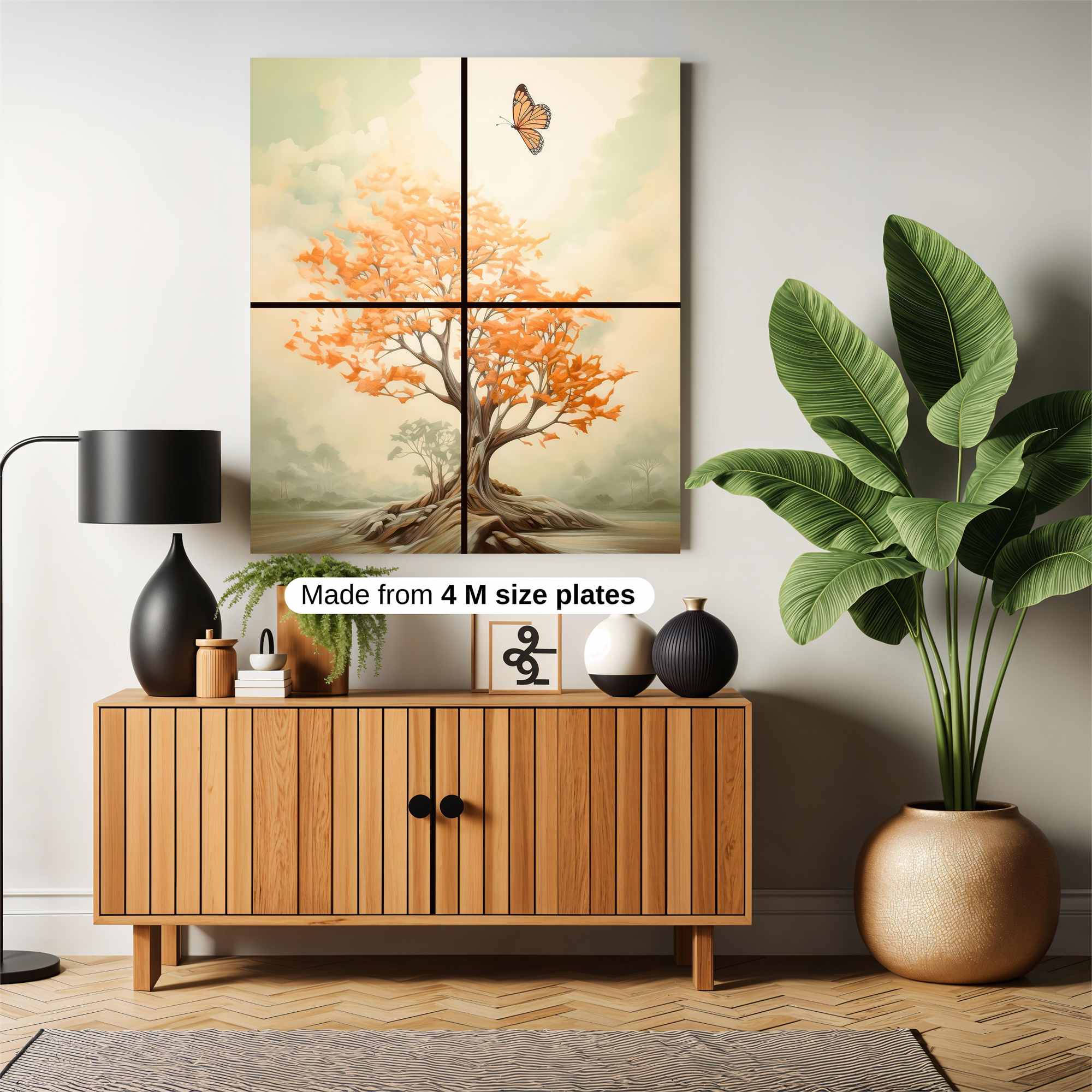 Butterfly Serenity Safe Wall Magnetic / M
