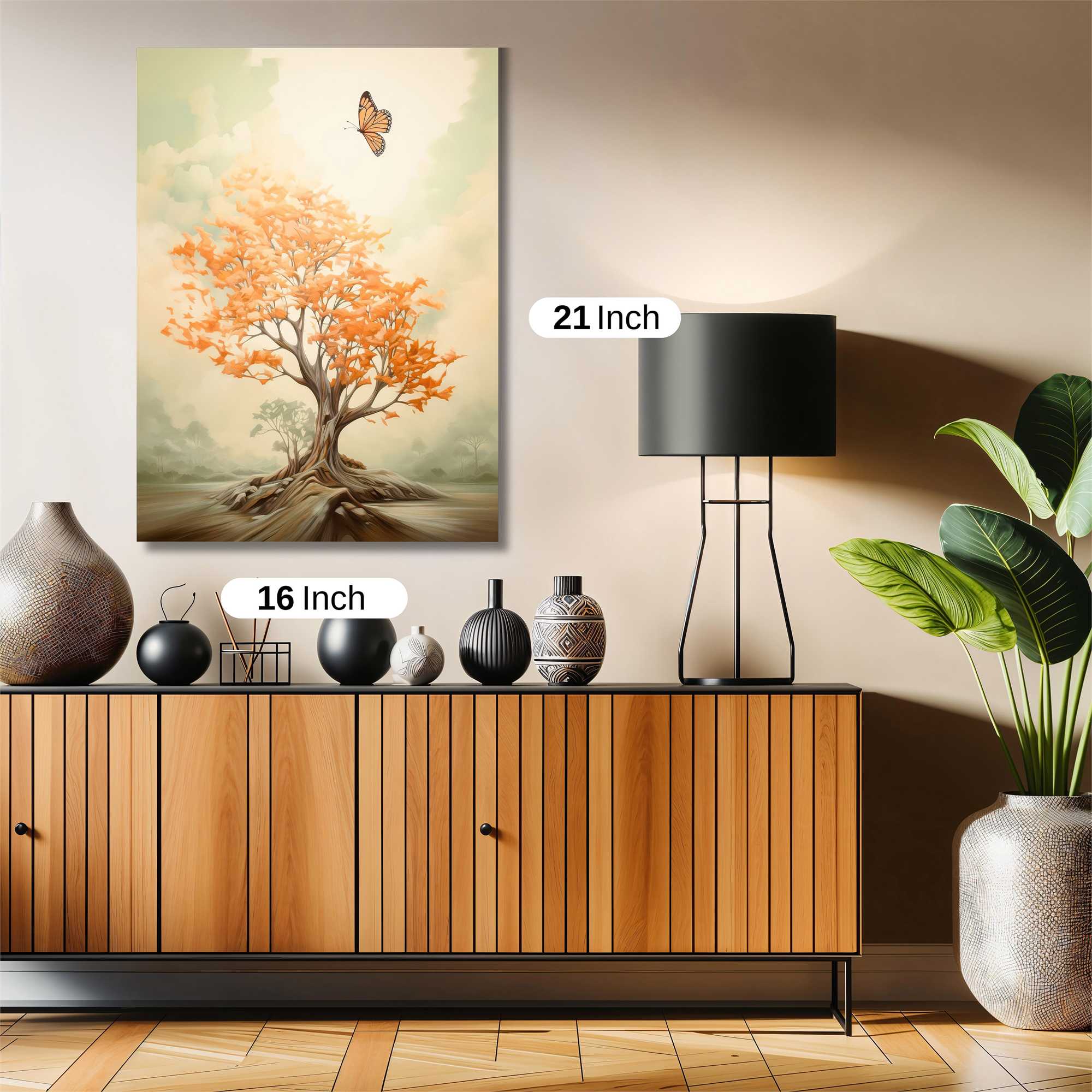 Butterfly Serenity Safe Wall Magnetic / M