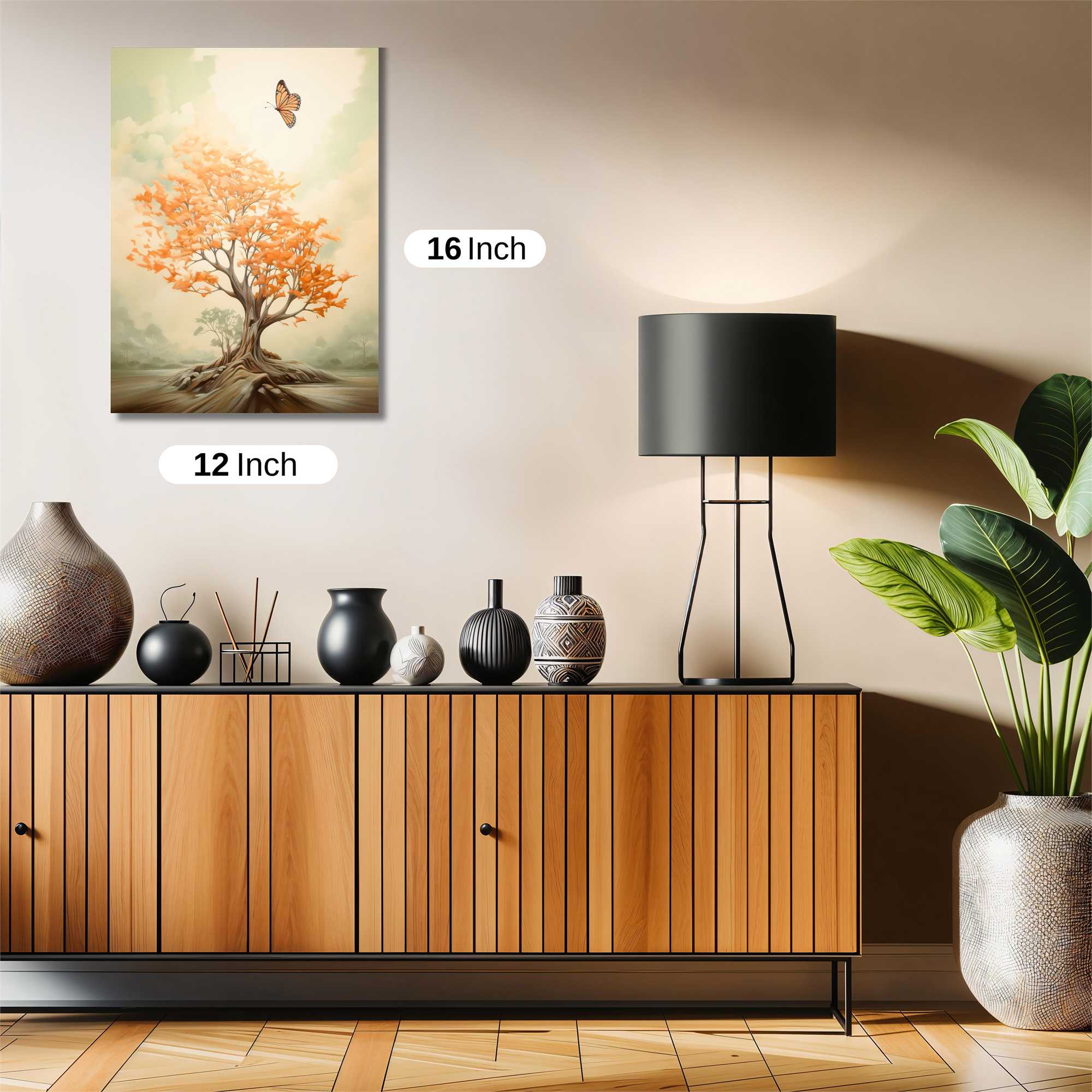 Butterfly Serenity Safe Wall Magnetic / M