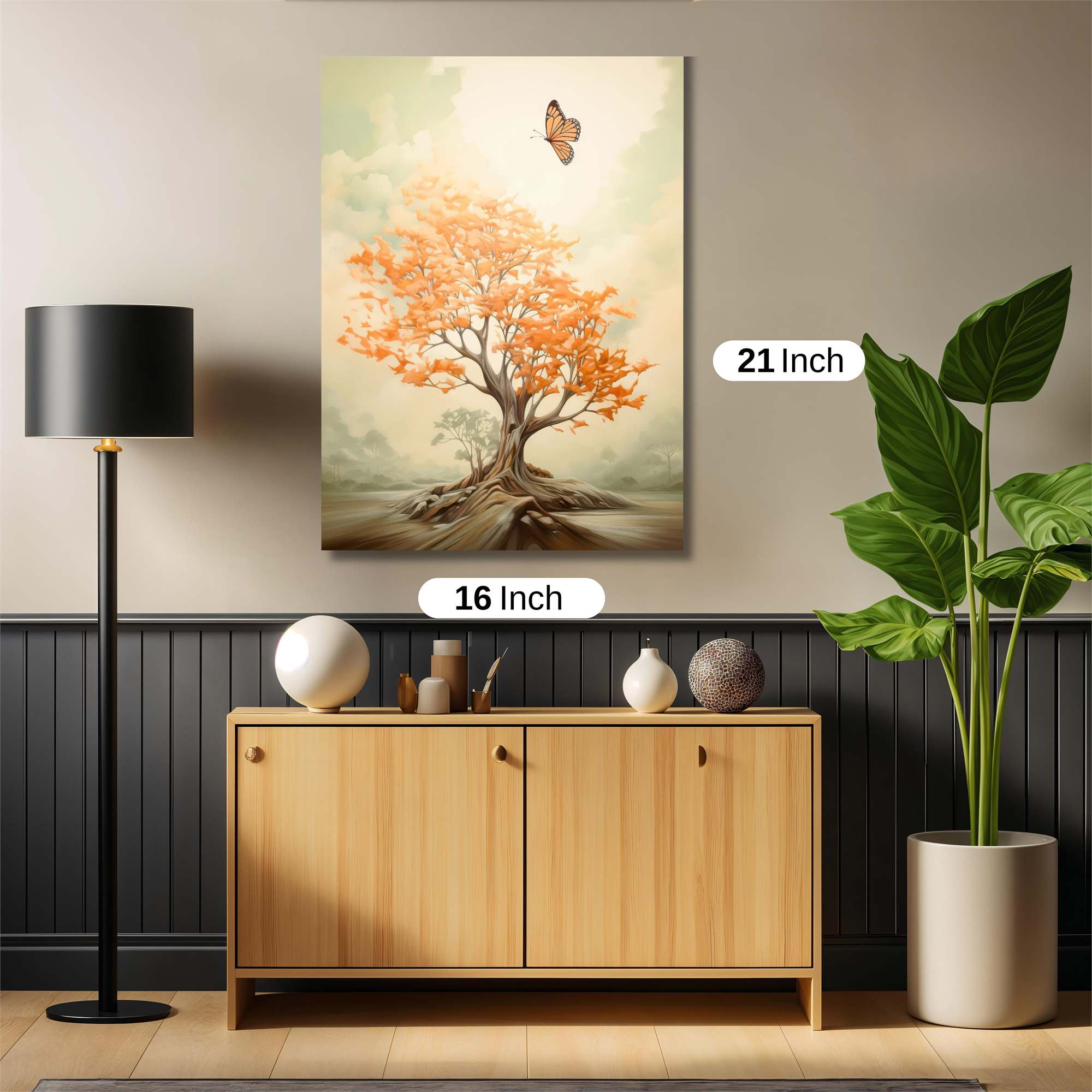 Butterfly Serenity Safe Wall Magnetic / M