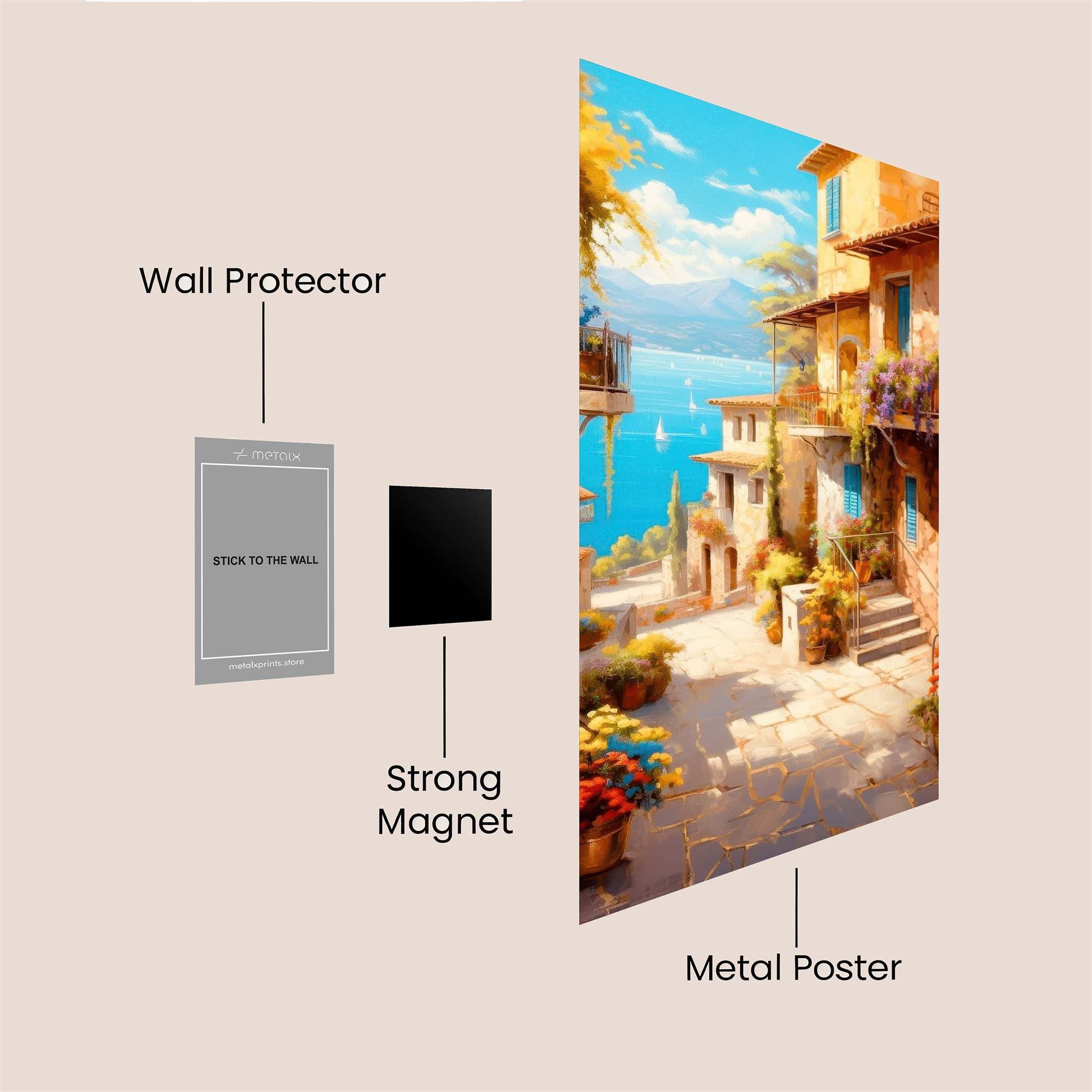 Amalfi Bliss Safe Wall Magnetic / M
