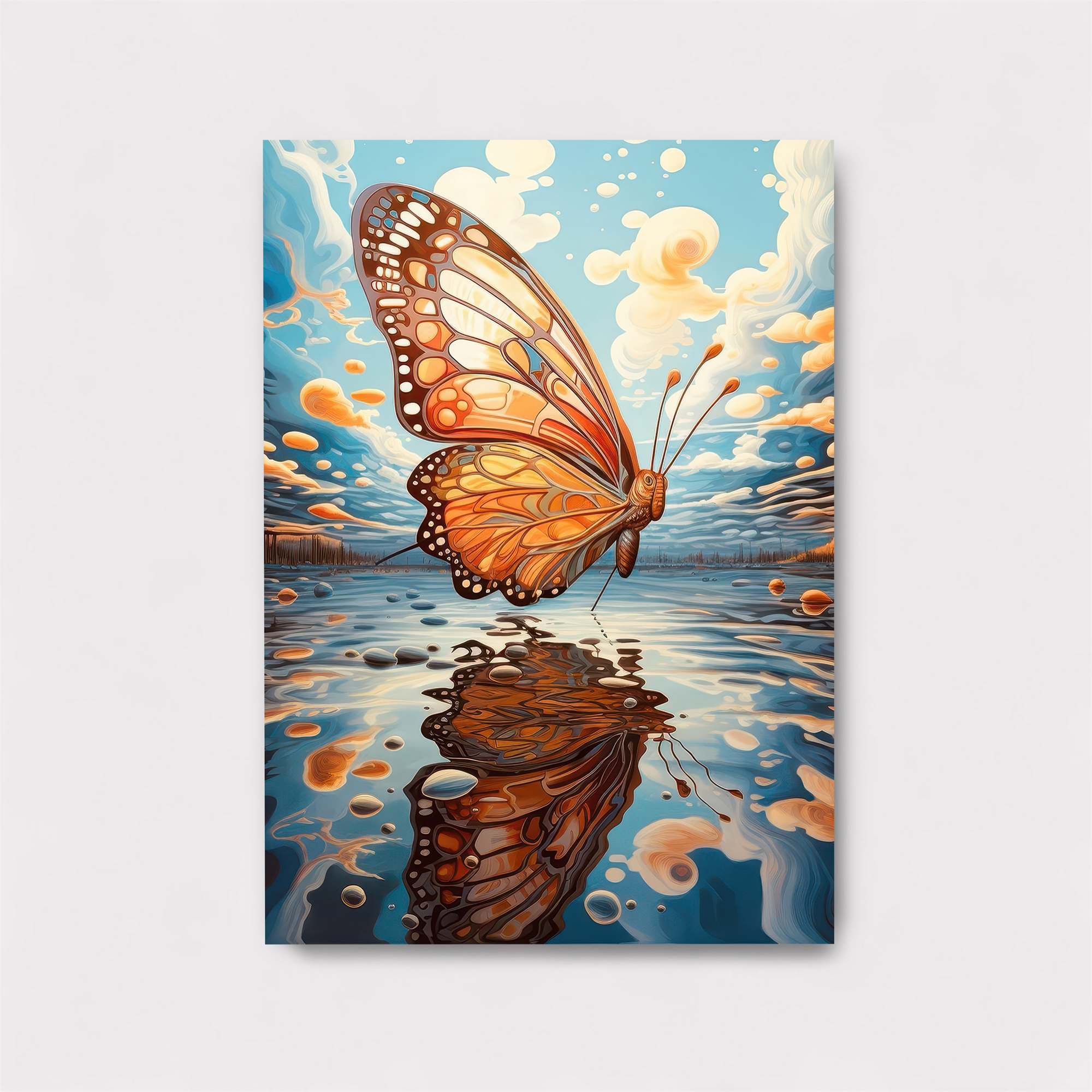 Butterfly Serenity Safe Wall Magnetic / M