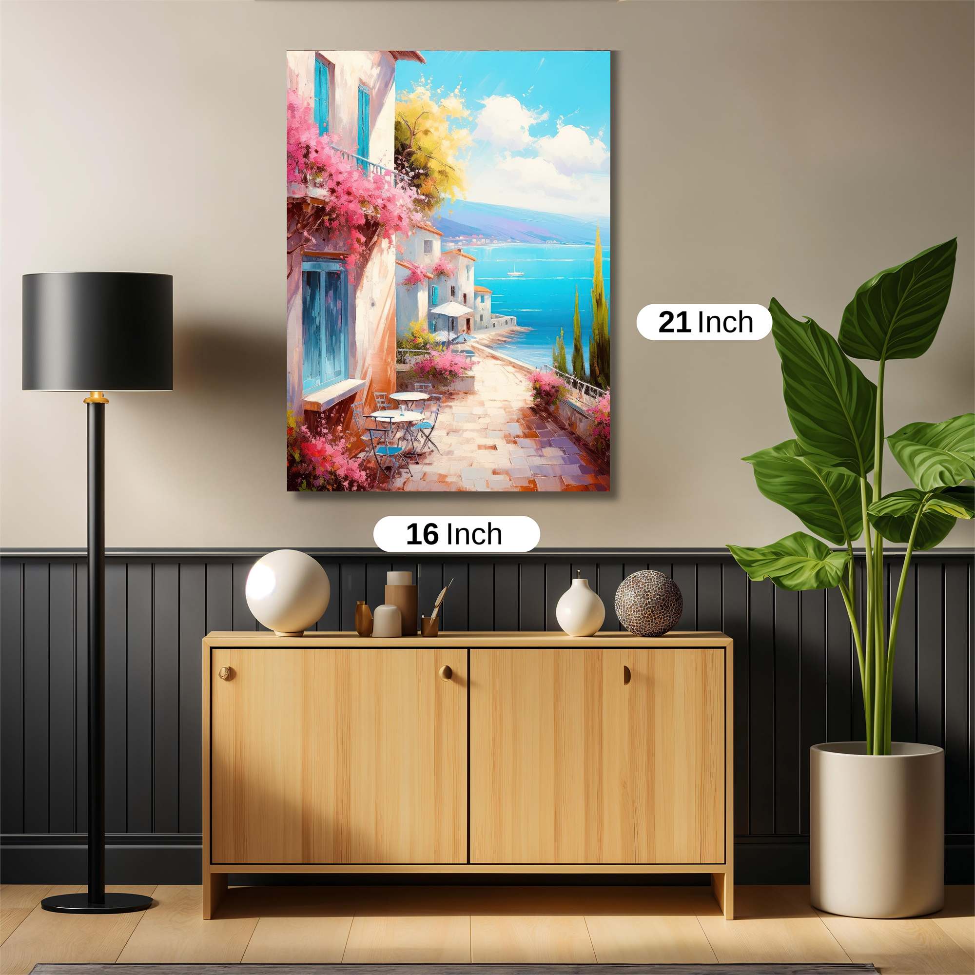 Mediterranean Bliss Safe Wall Magnetic / M