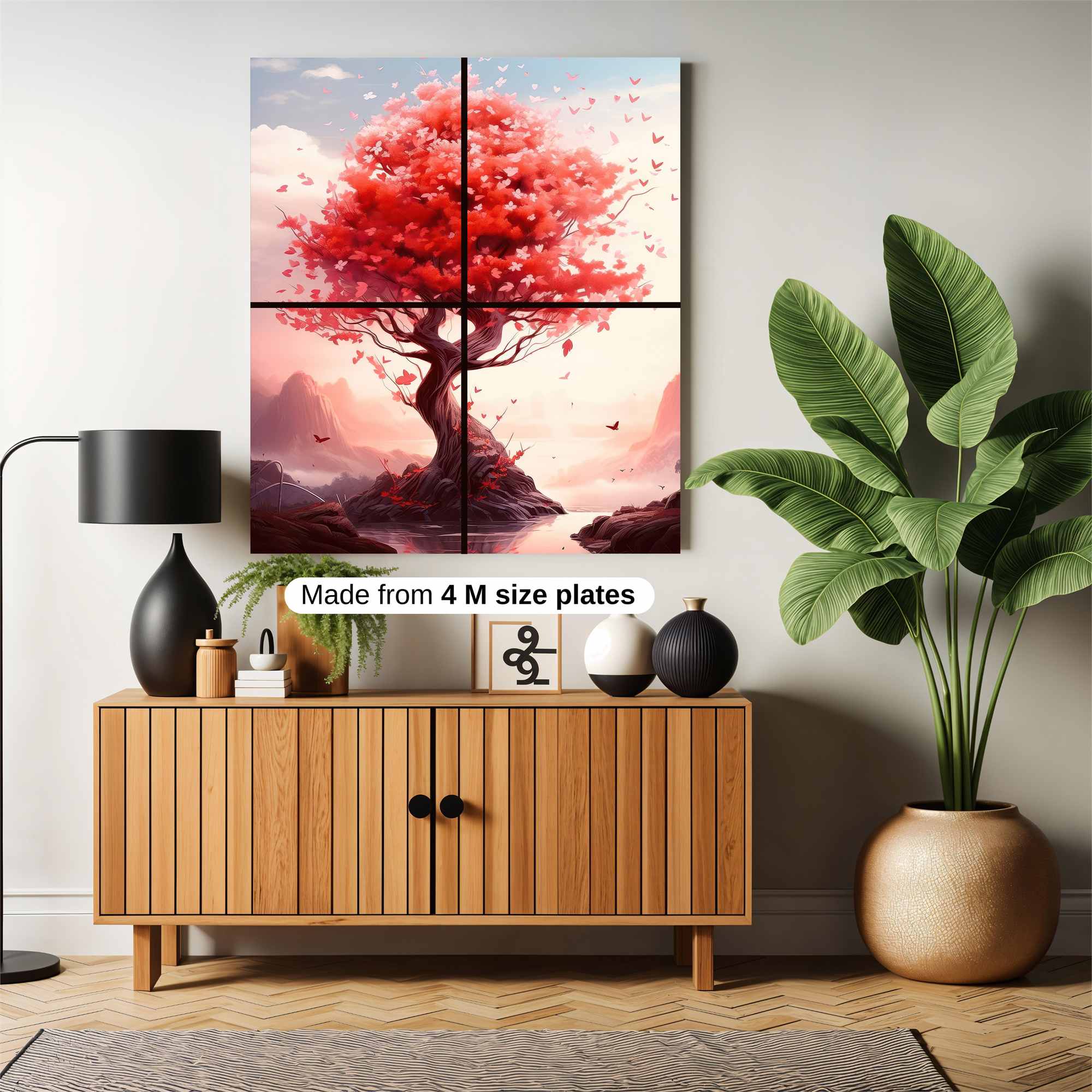 Cherry Serenity Safe Wall Magnetic / M