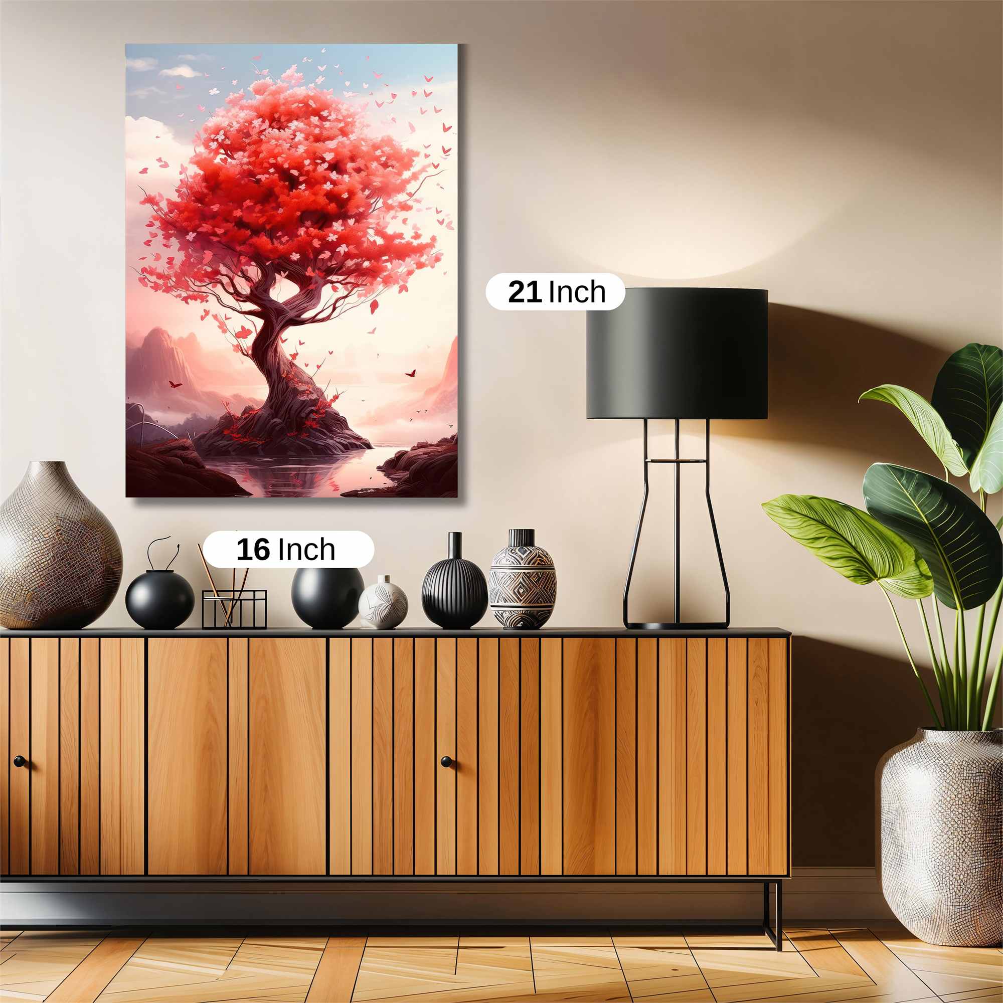 Cherry Serenity Safe Wall Magnetic / M