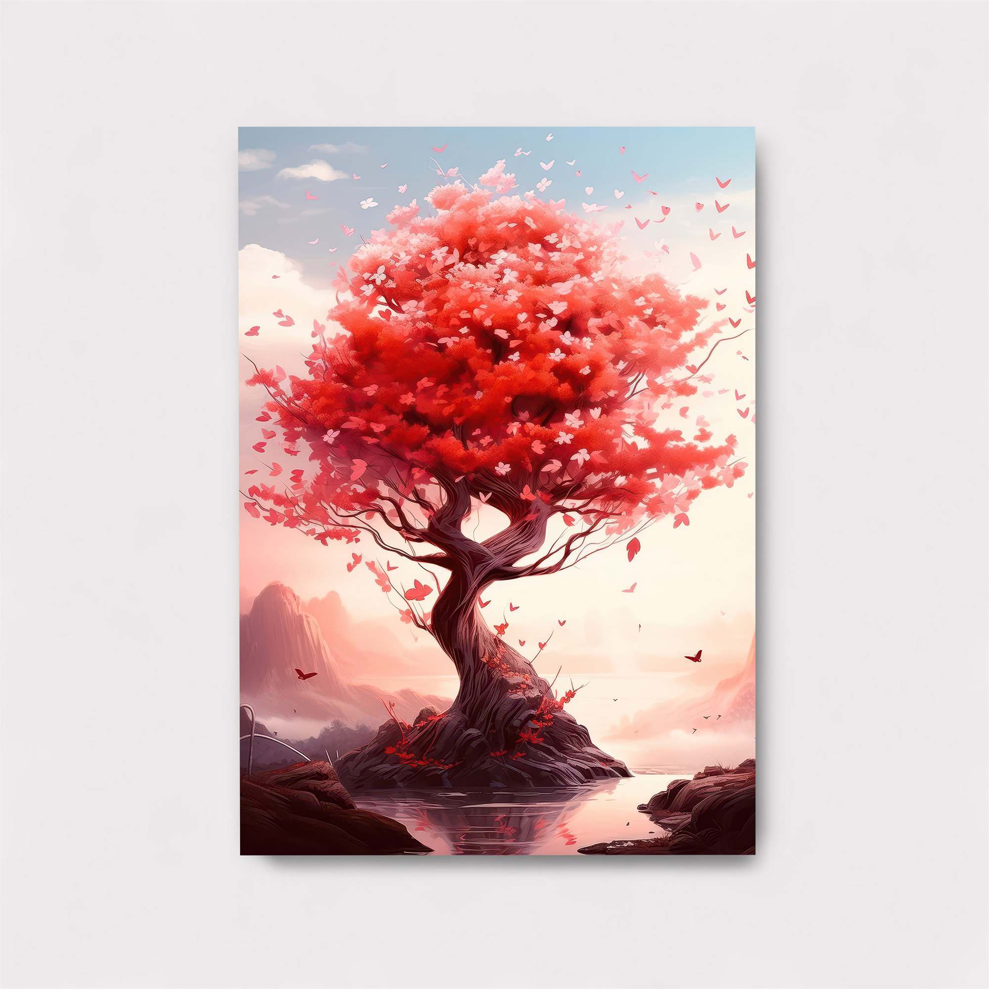 Cherry Serenity Safe Wall Magnetic / M