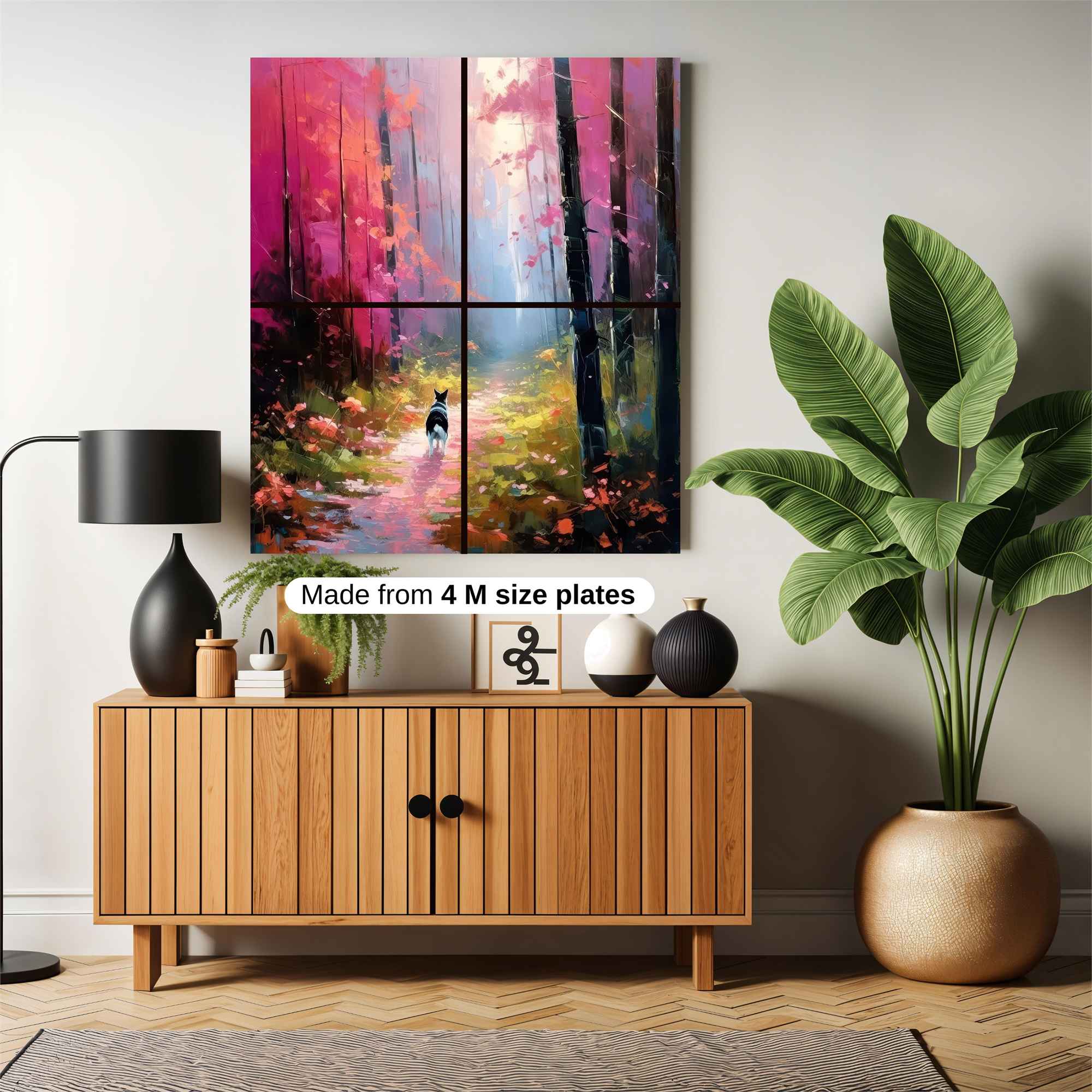 Canine Dreamscape Safe Wall Magnetic / M