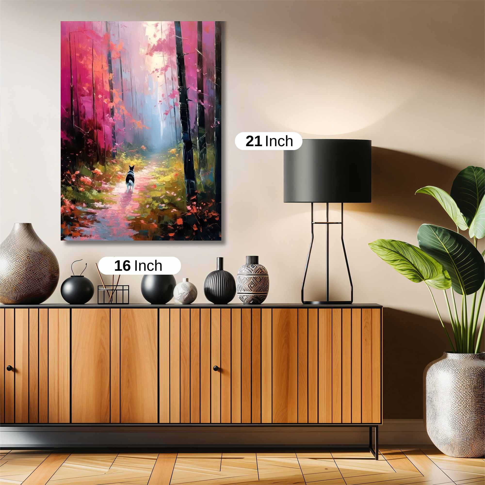 Canine Dreamscape Safe Wall Magnetic / M