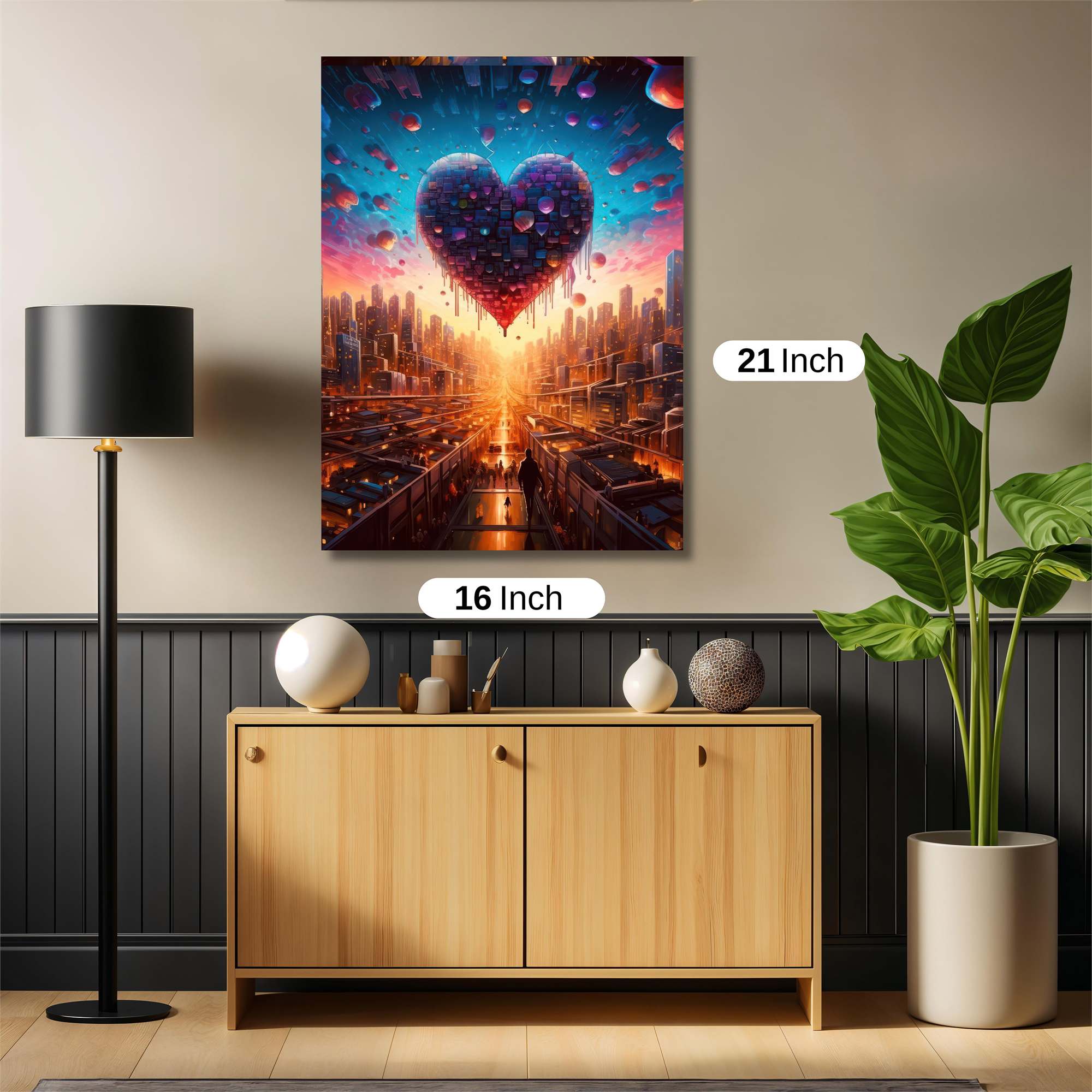 Heartscape Dream Safe Wall Magnetic / M