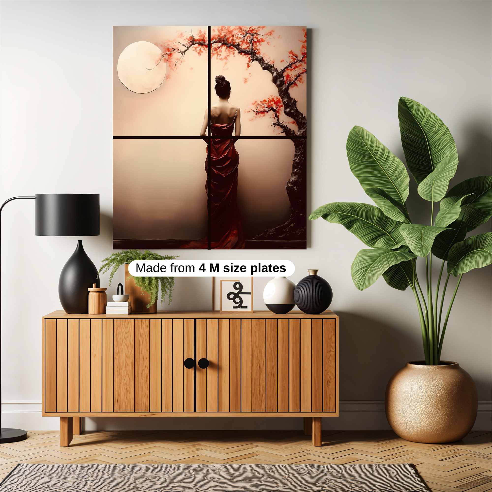Moonlit Serenity Safe Wall Magnetic / M