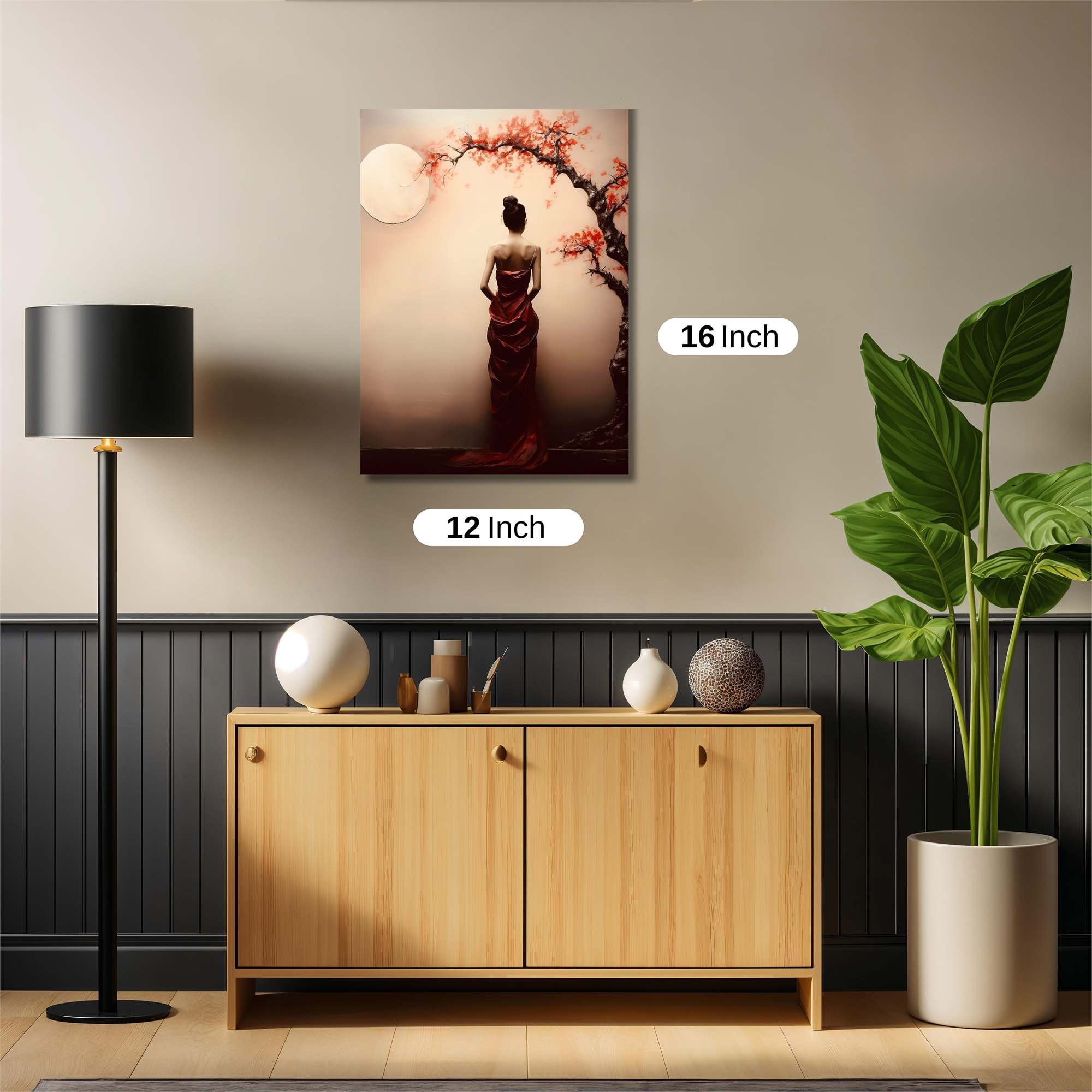 Moonlit Serenity Safe Wall Magnetic / M