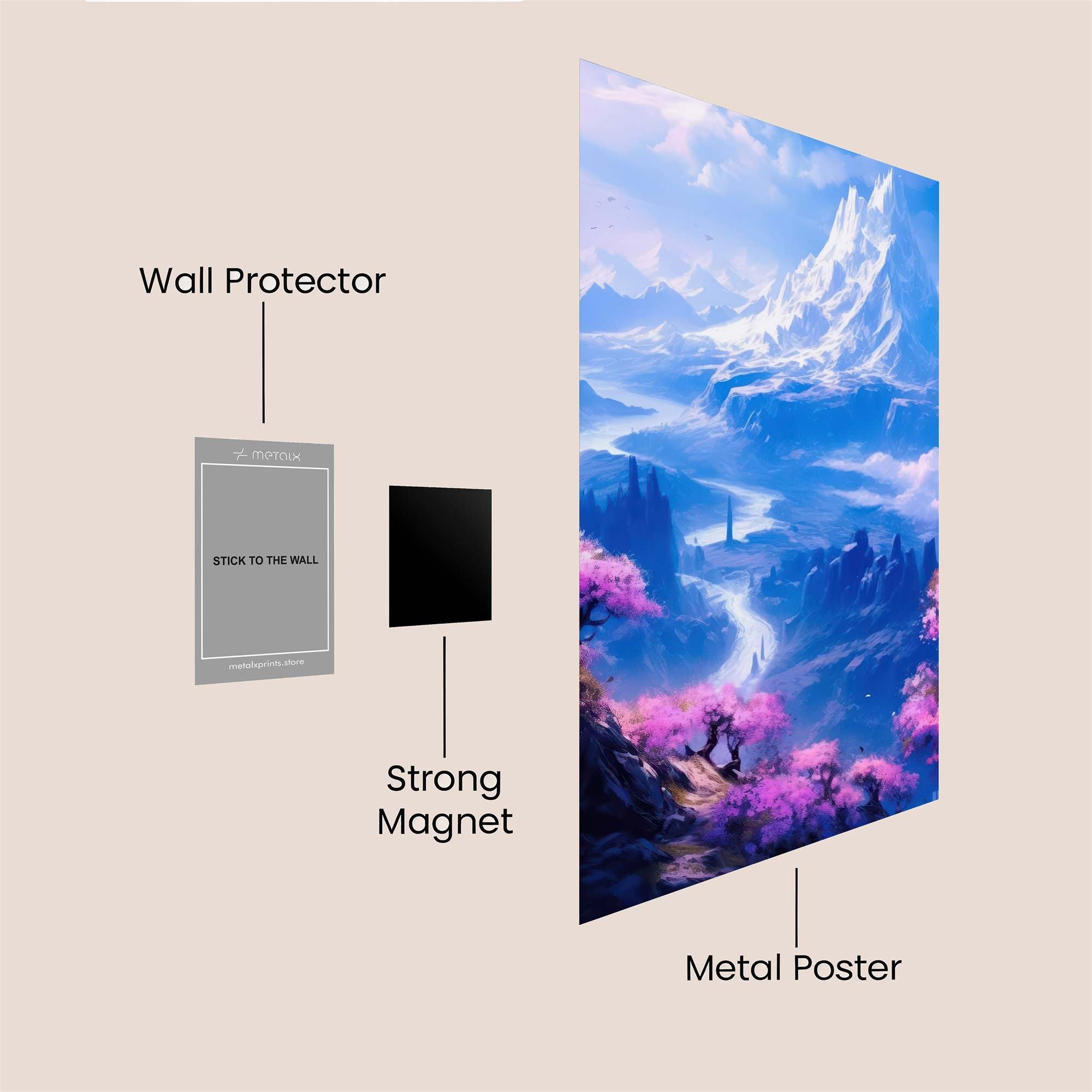 Everest Enchantment Safe Wall Magnetic / M