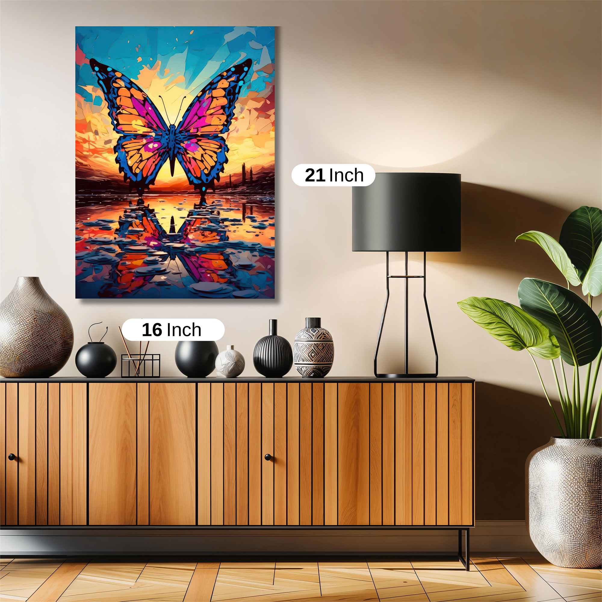 Butterfly Radiance Safe Wall Magnetic / M