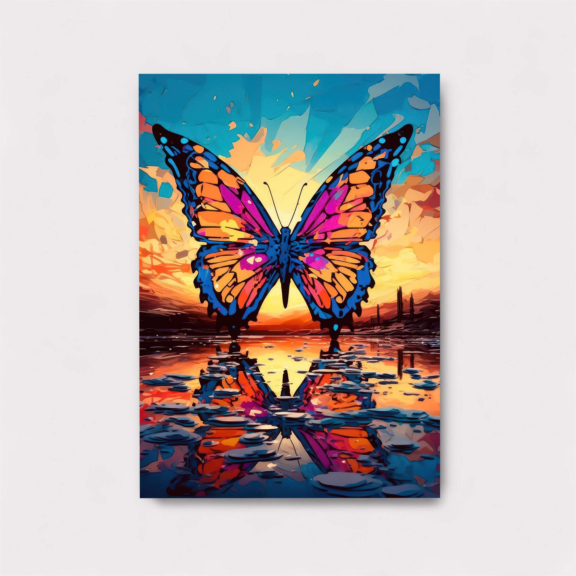Butterfly Radiance Safe Wall Magnetic / M