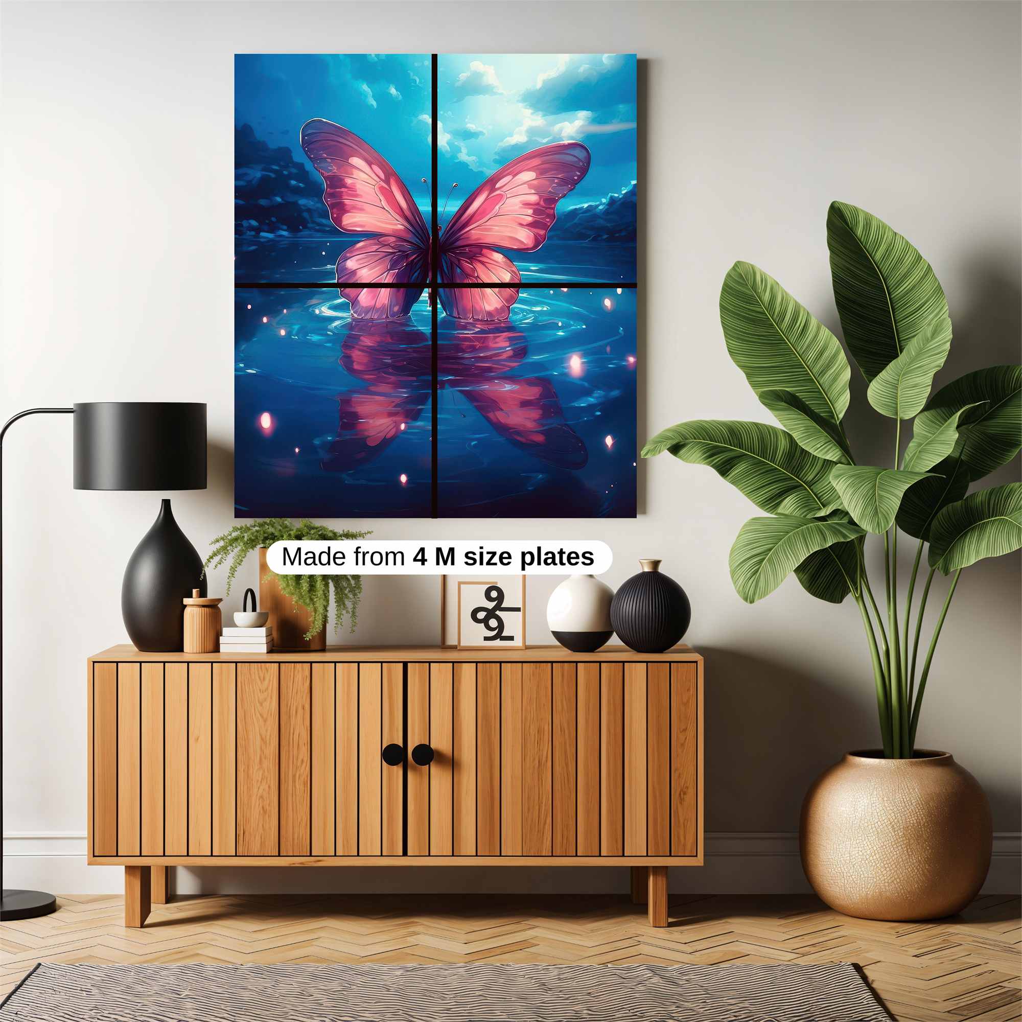 Butterfly Serenity Safe Wall Magnetic / M