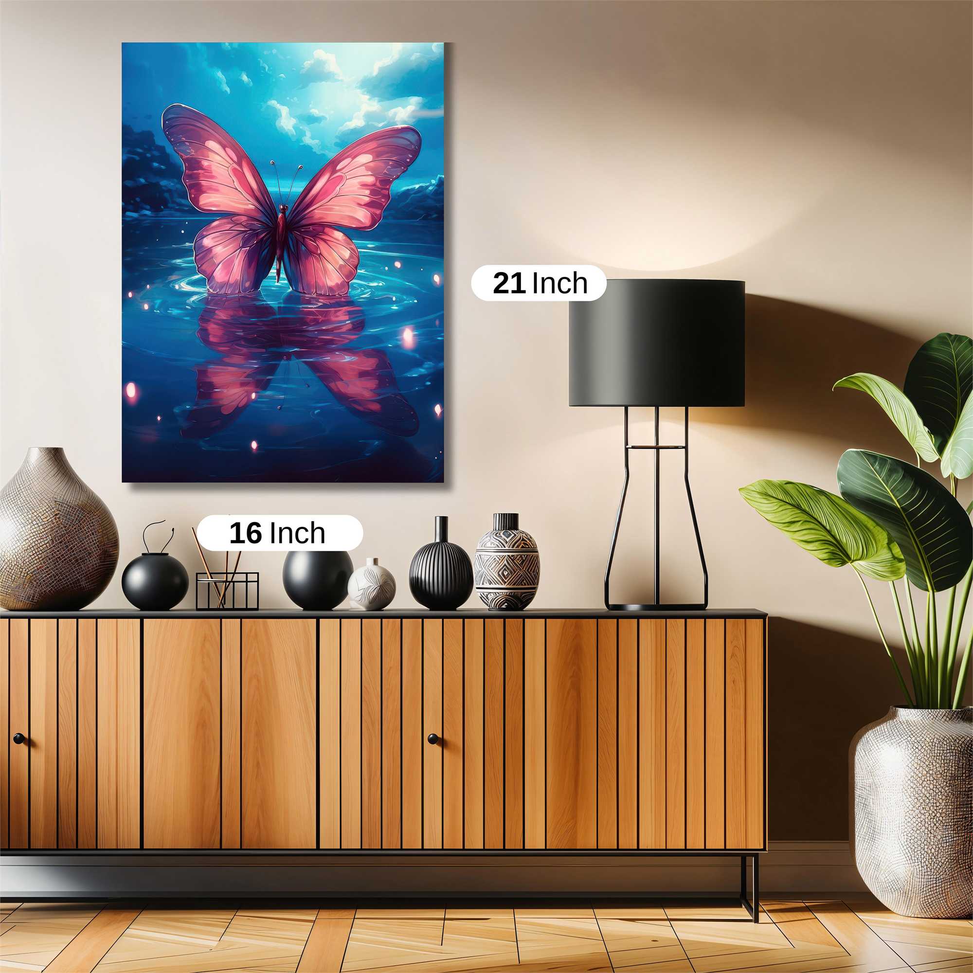 Butterfly Serenity Safe Wall Magnetic / M