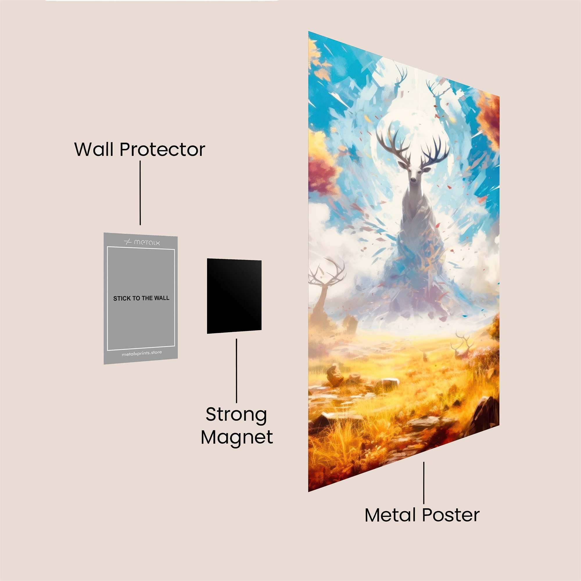 Stag Ascent Safe Wall Magnetic / M