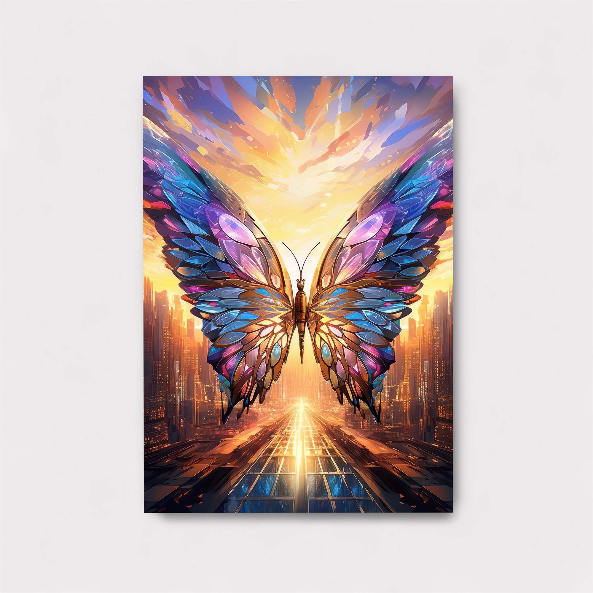 Butterfly Radiance Safe Wall Magnetic / M