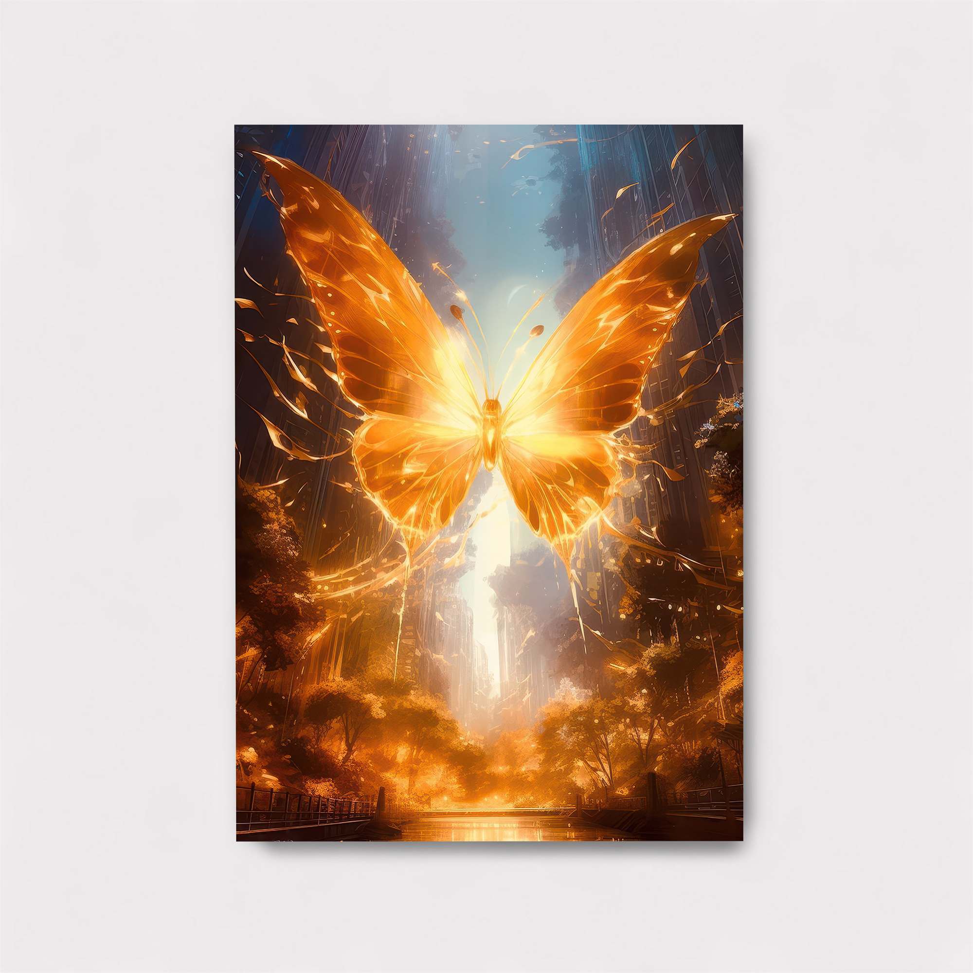 Butterfly Radiance Safe Wall Magnetic / M