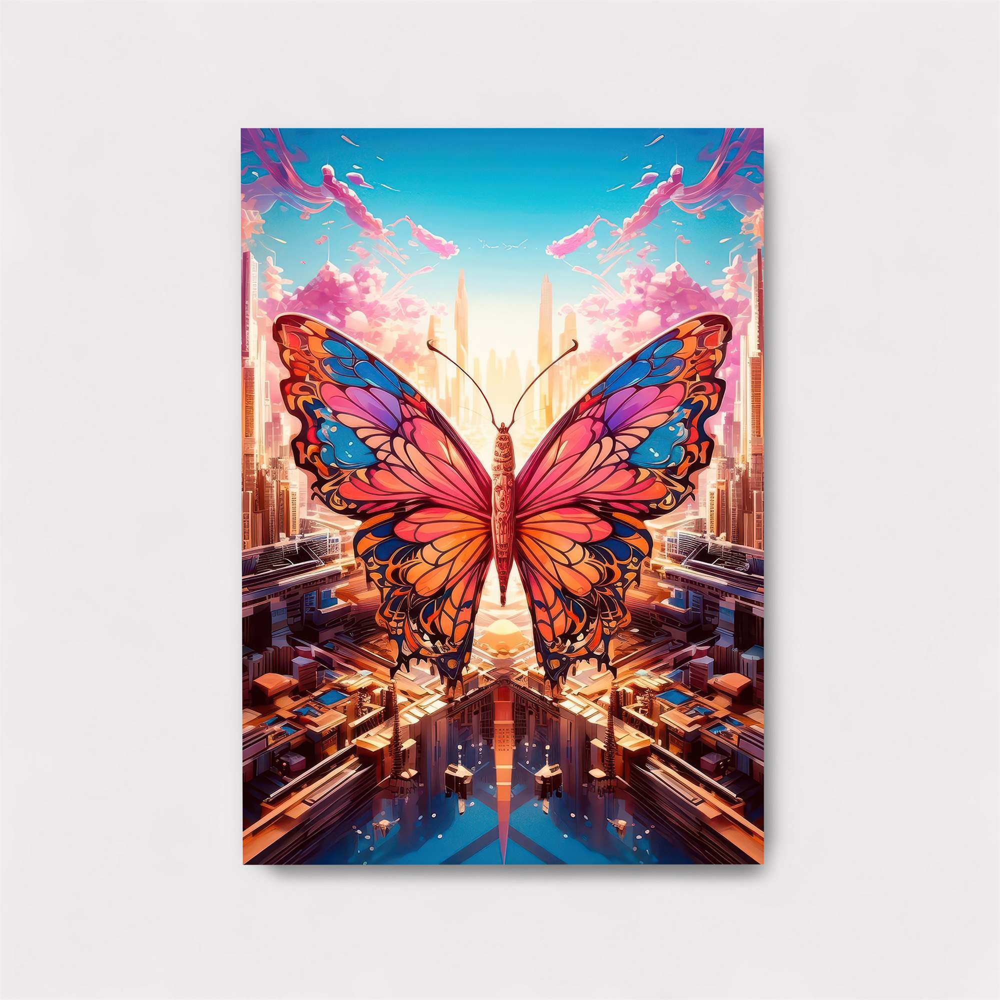 Butterfly Euphoria Safe Wall Magnetic / M
