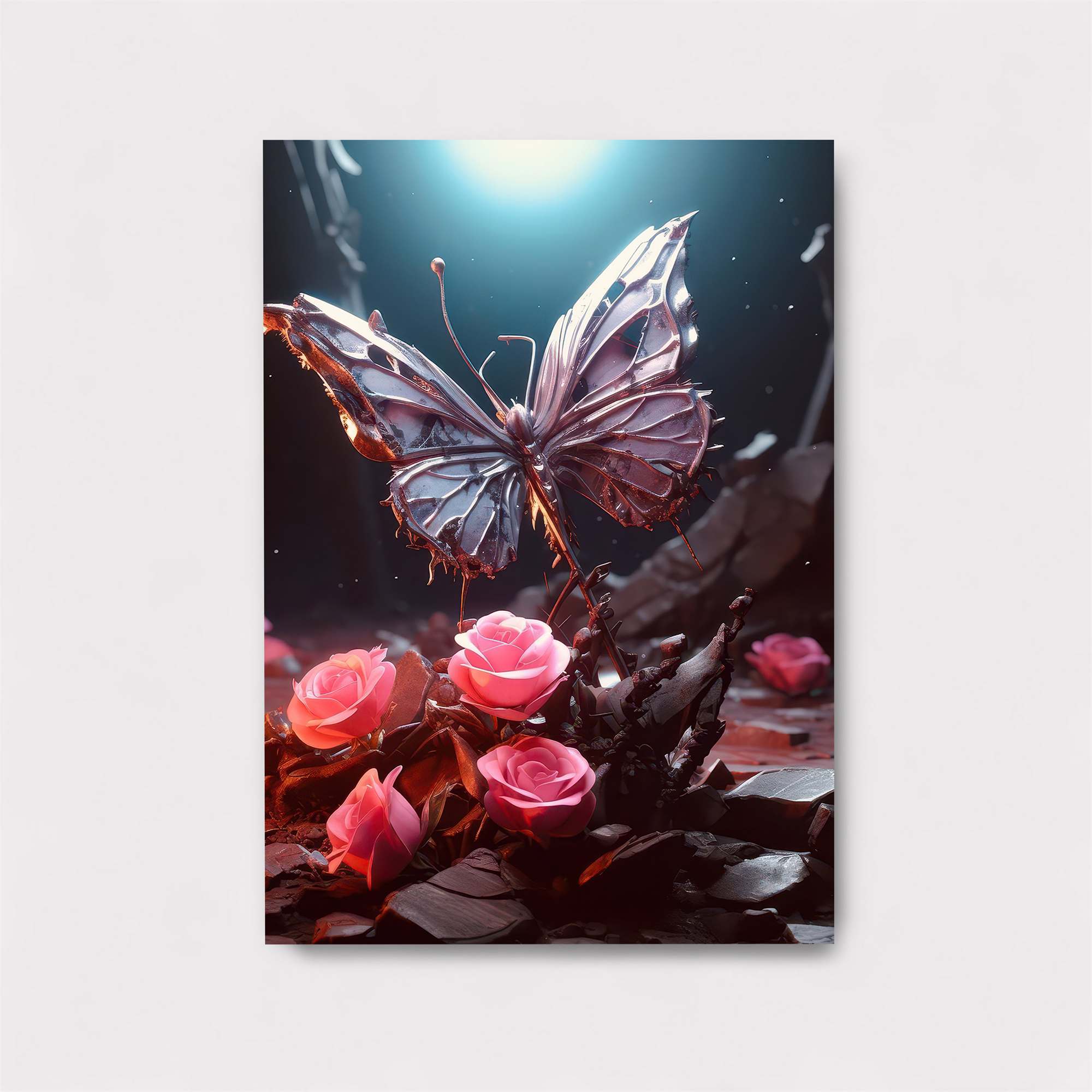 Butterfly Elegance Safe Wall Magnetic / M