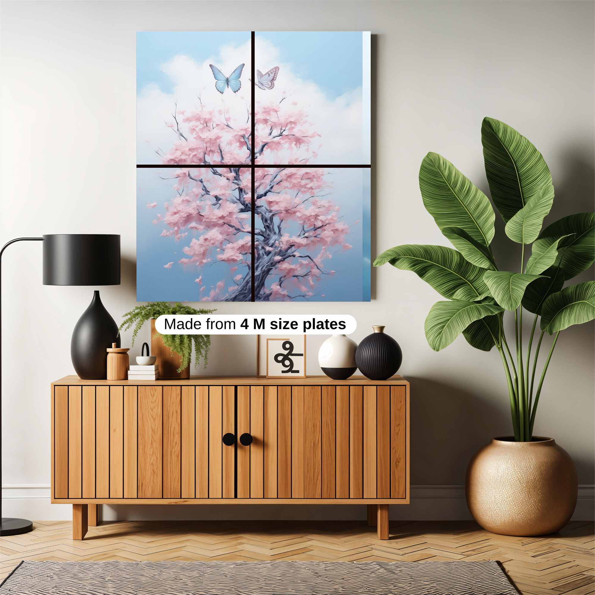 Butterfly Serenity Safe Wall Magnetic / M