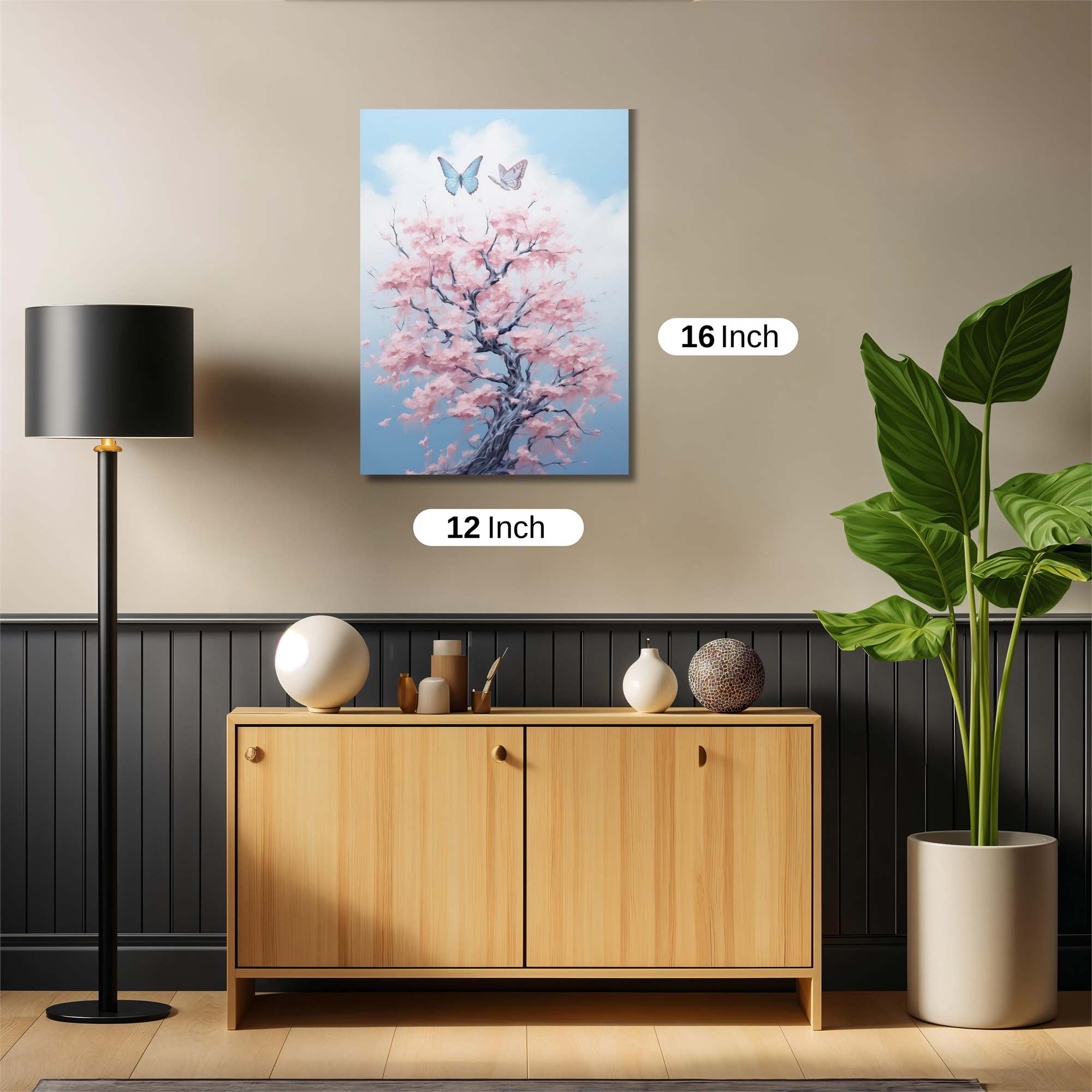 Butterfly Serenity Safe Wall Magnetic / M