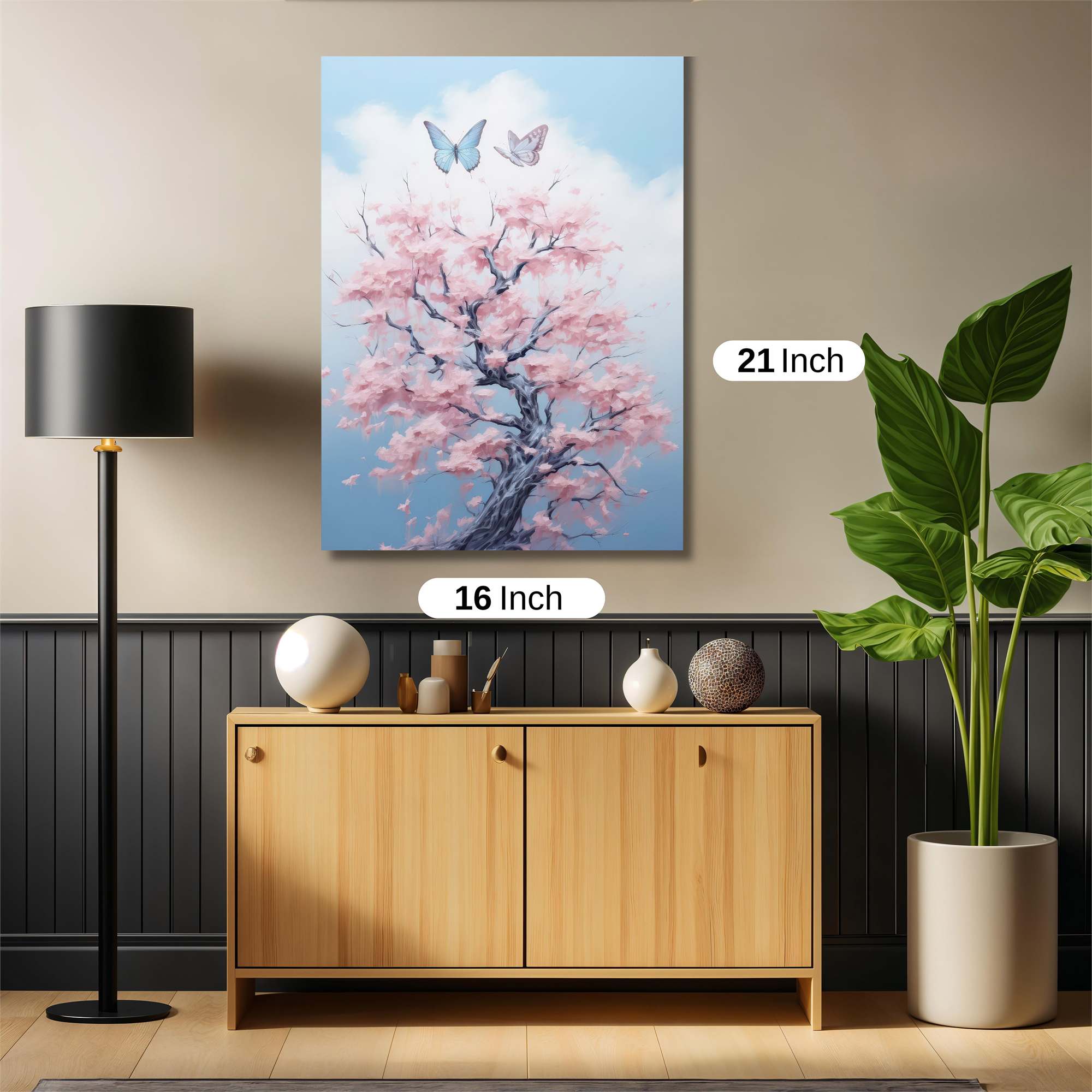 Butterfly Serenity Safe Wall Magnetic / M