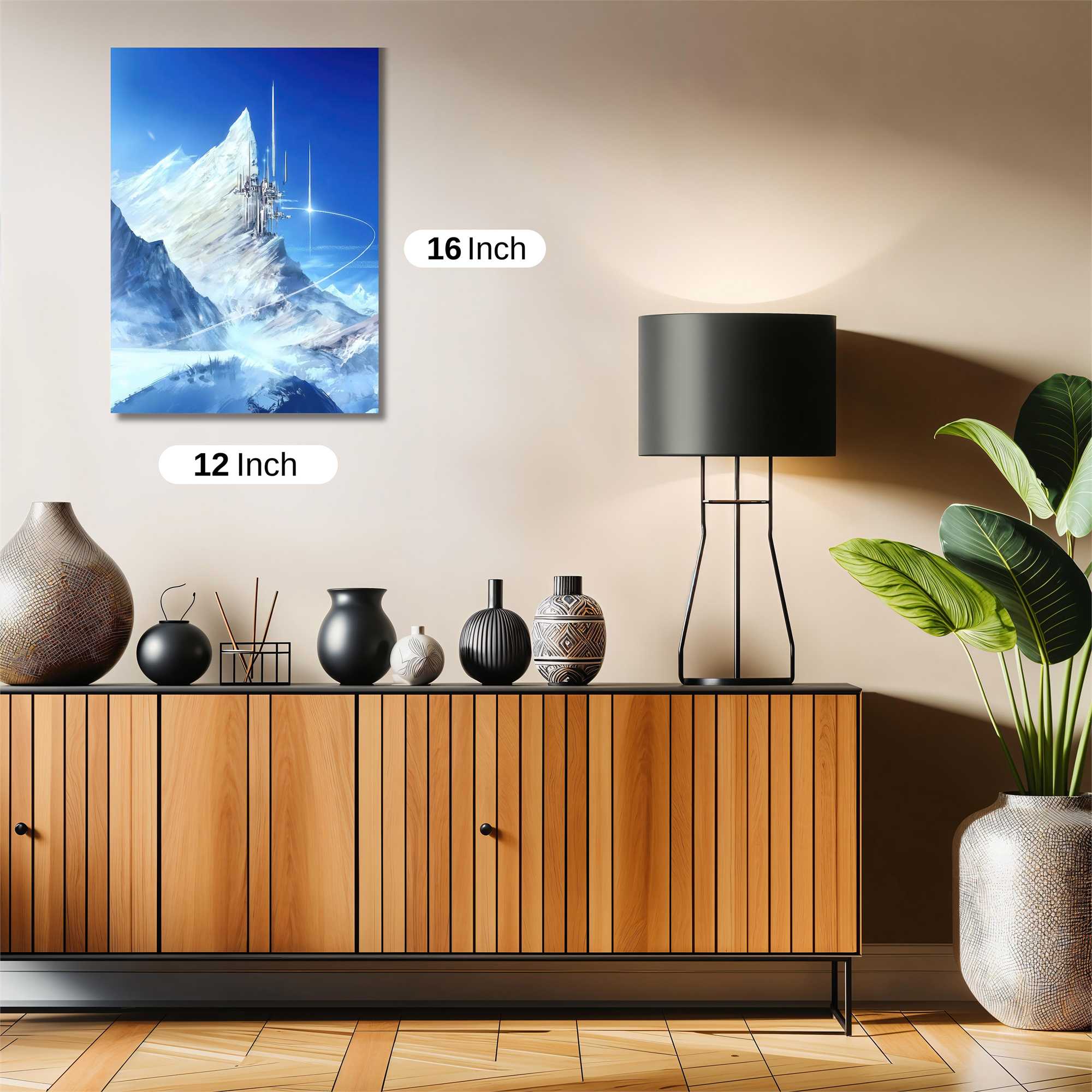 Crystal Serenity Safe Wall Magnetic / M