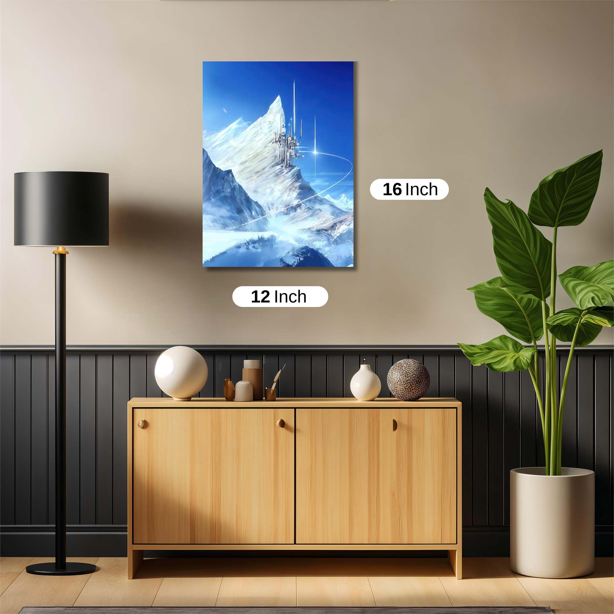 Crystal Serenity Safe Wall Magnetic / M